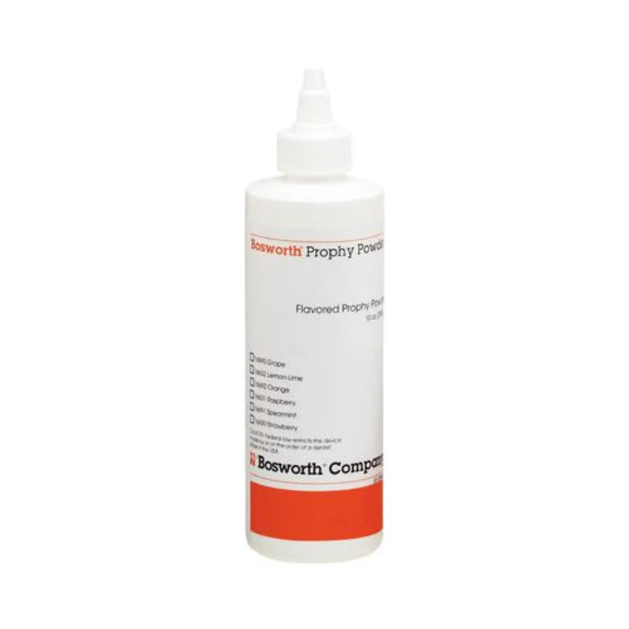 Bosworth Prophy Powder, Spearmint, Sodium Bicarbonate Air Polishing Powder, 10 oz Bottle, 16691