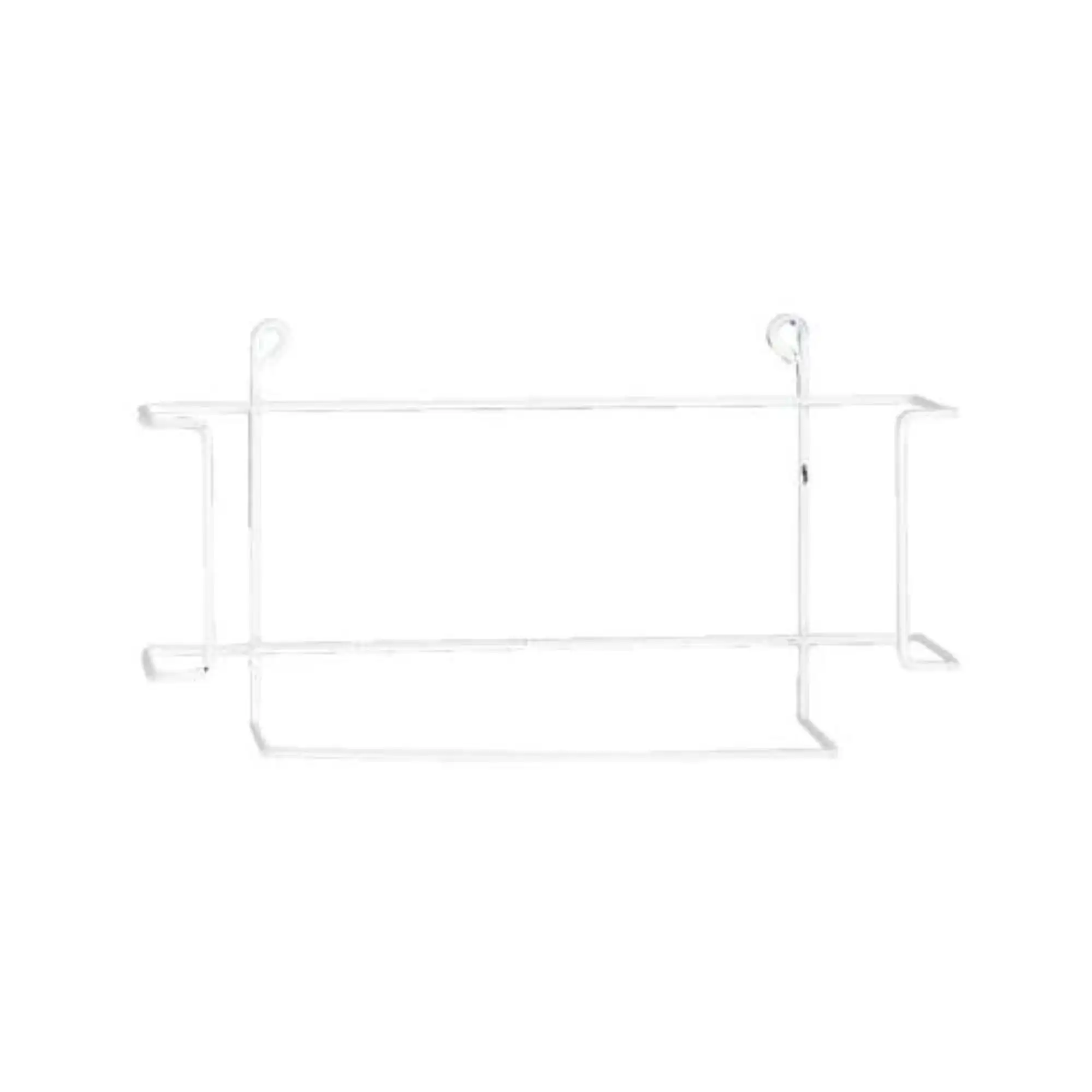 Hold-It Rectangular Tissue Box Holder, Professional Size, White, 1/Pk, 1859R