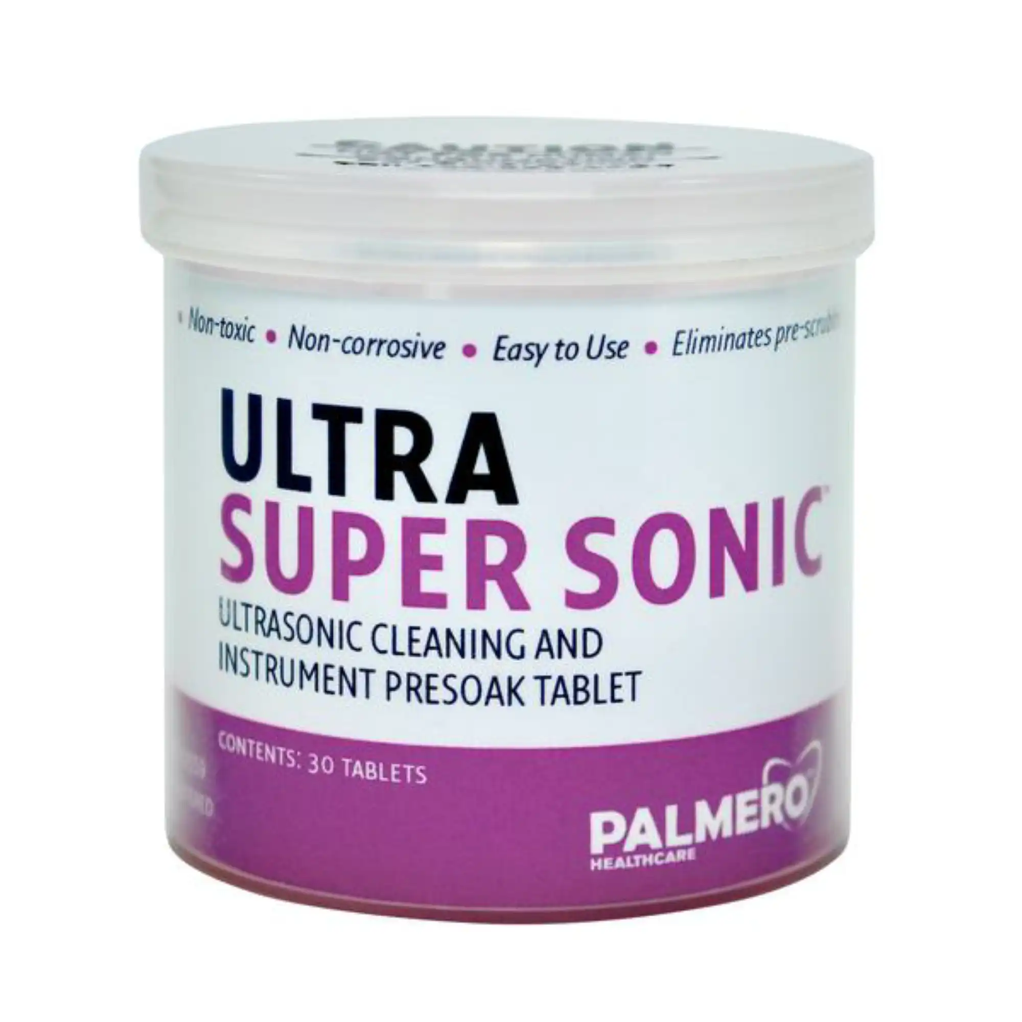 Palmero Ultra Super Sonic Ultrasonic Cleaning Tablets, 30/Jar, 3559
