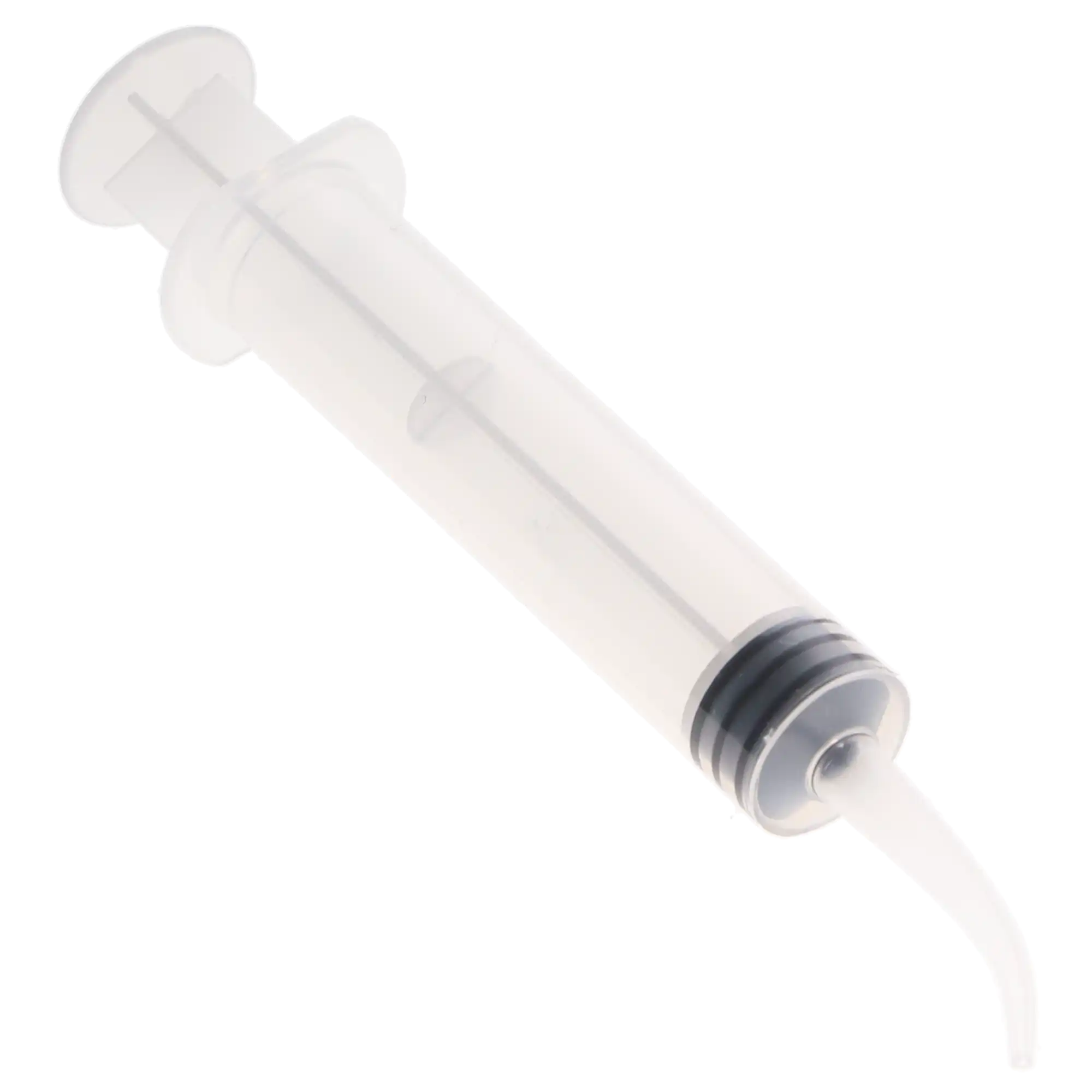 Plasdent Disposable Curved Tip Utility Syringe, No. 412, 12cc, 50/Box, LL-UT