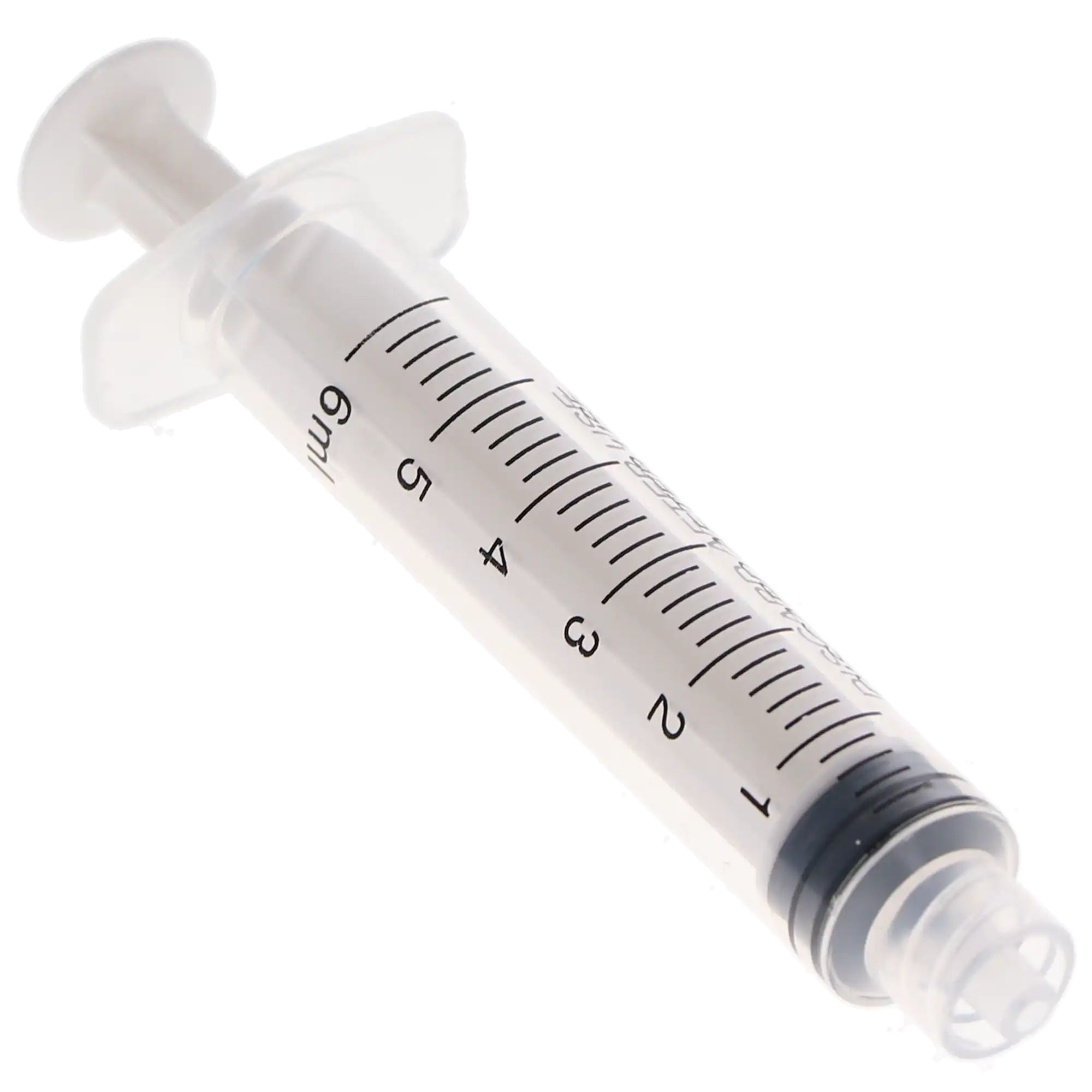 Plasdent Luer-Lock Disposable Irrigation Syringes, 6cc, Non-Sterile, 100/Bx, LL06