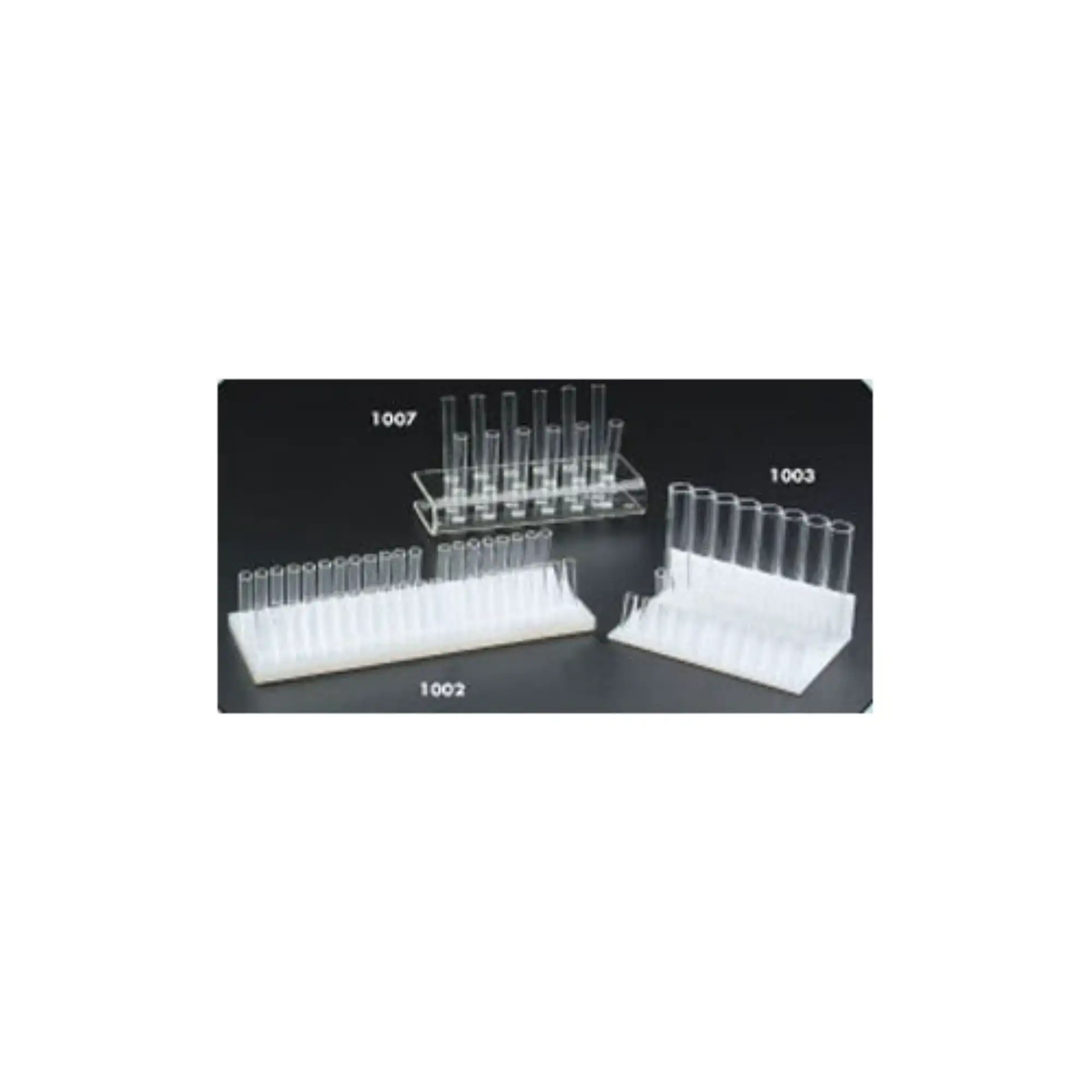 Plasdent Arch Wire Holder, 4" x 11" x 2", White/Clear, Holds 6 Arch Wires, Model 1002