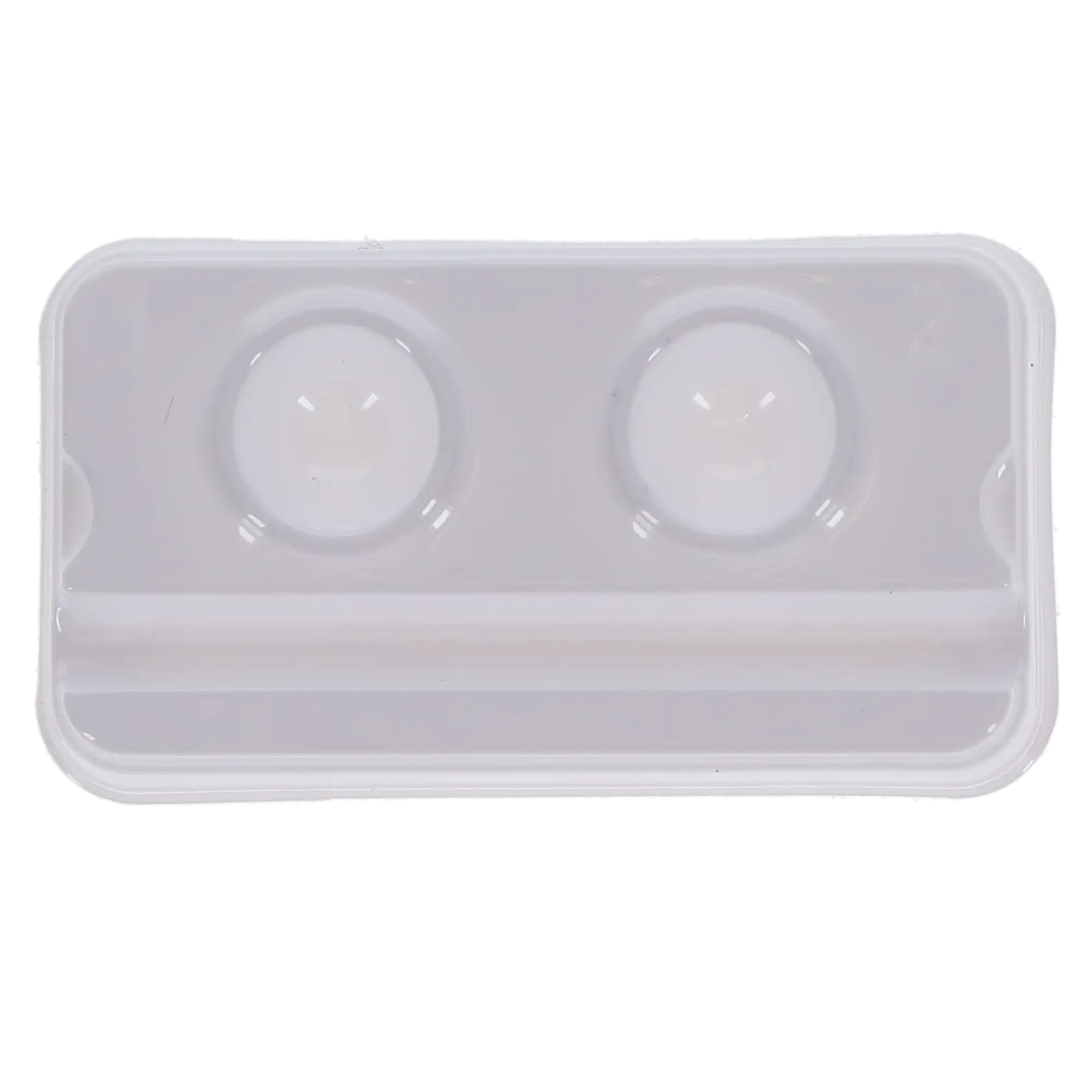 Bondwell-II Disposable 2-Well Mixing Wells, White, 200/Box, 901MW-2