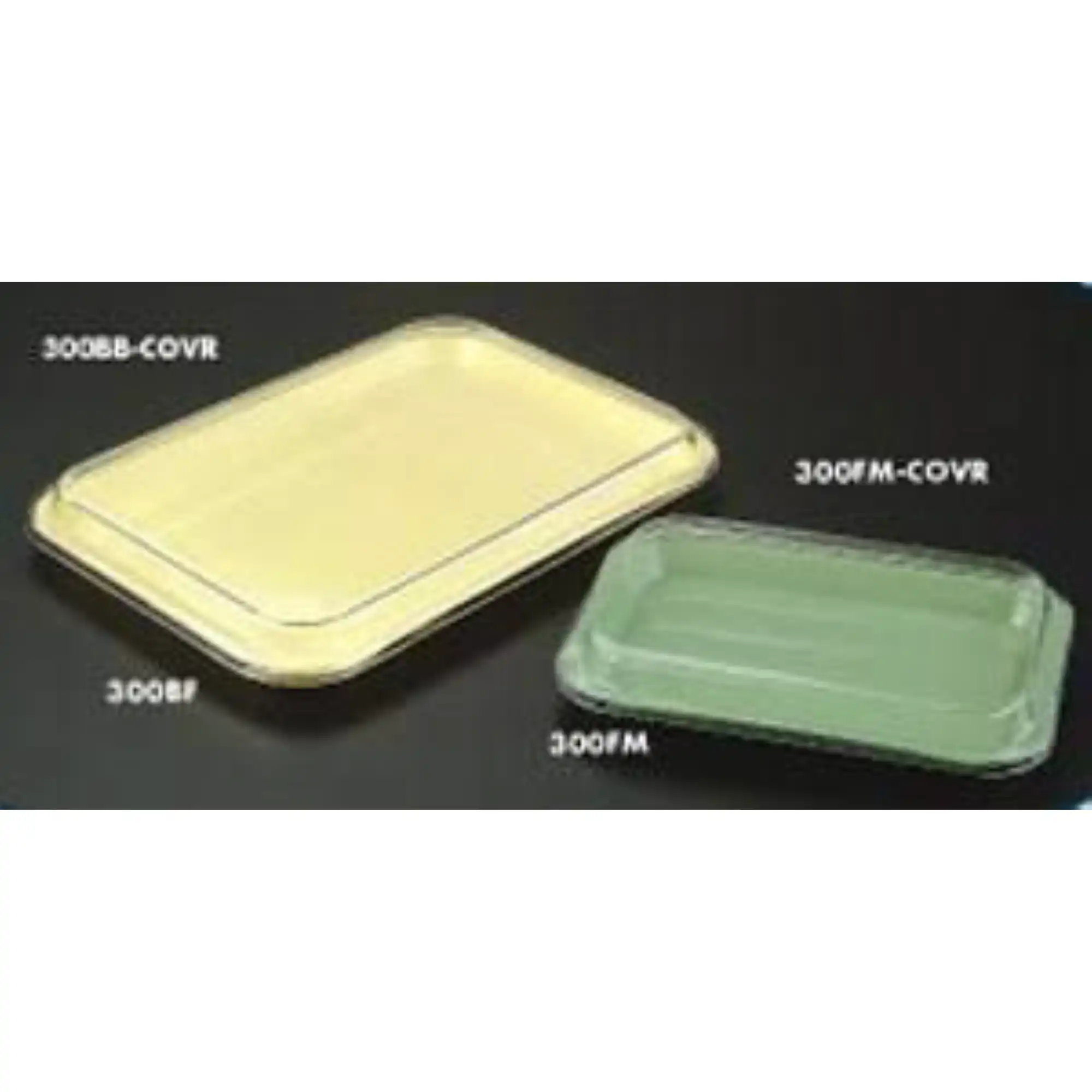 Plasdent Mini Tray Cover, Flat, Size F - Clear, 300FM-COVR