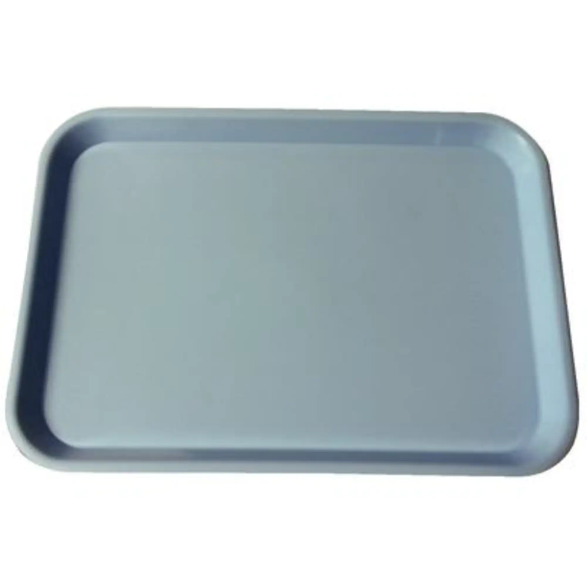 Plasdent Set-Up Plastic Flat Tray, Size F (Mini), Neon Blue, 9-5/8" x 6-5/8" x 7/8", 1/Pk, 300FMS-2