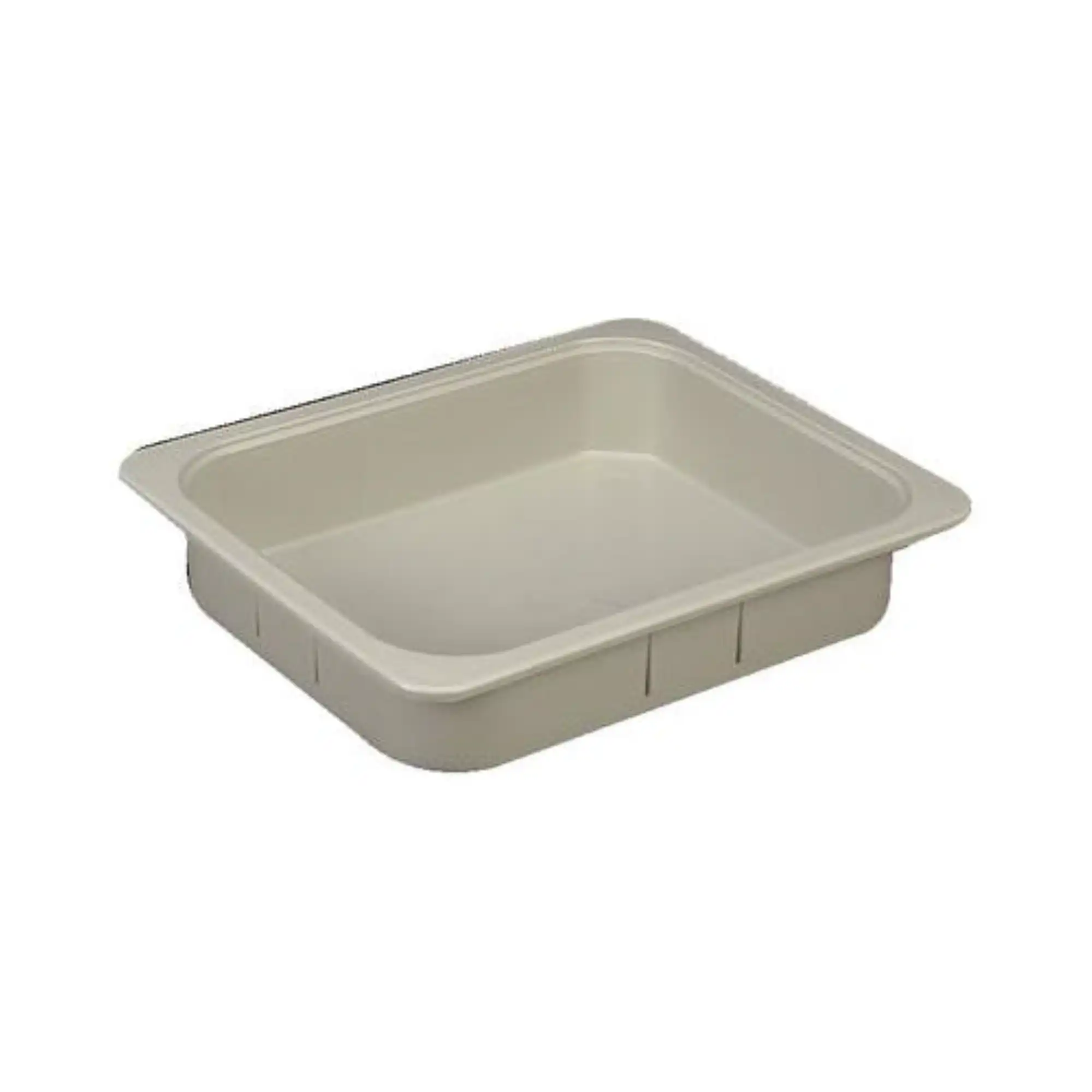 Plasdent Operation Tub, Gray, 9-3/8" x 11-1/2" x 2-5/8", 3/4" Lip, 500TB-9