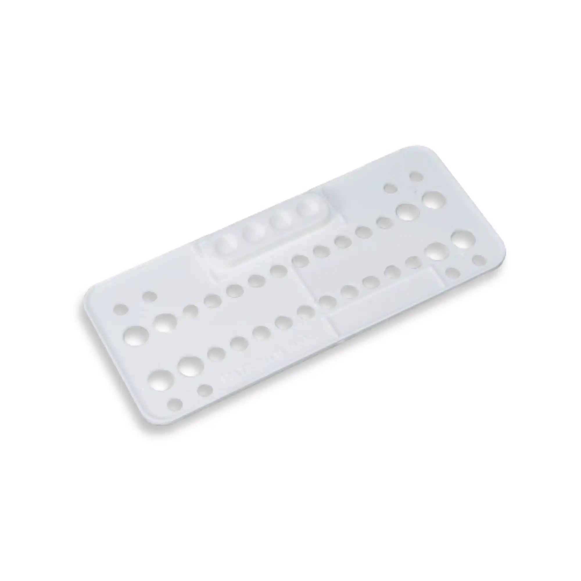 Plasdent Ortho Bracket Tray, Disposable, White, 25/Box, BT2003-1