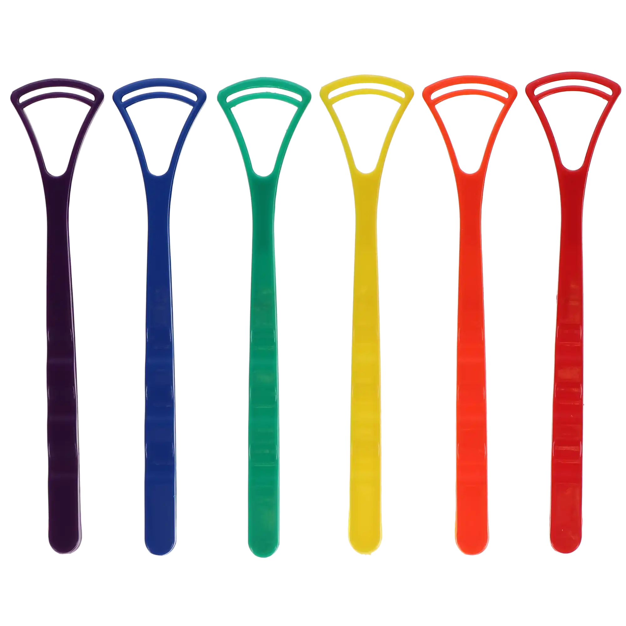 Plasdent Plastic Tongue Cleaners, Assorted Colors, 48/Bag, 200TC-A