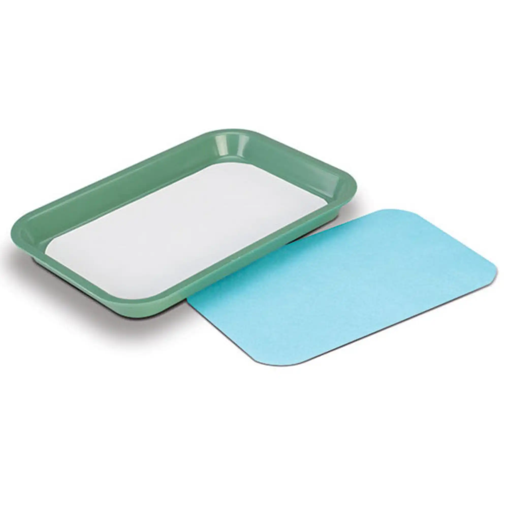 Plasdent Paper Tray Covers, Size F Mini, White, 5" x 8", 1000/Box, PAP-F1