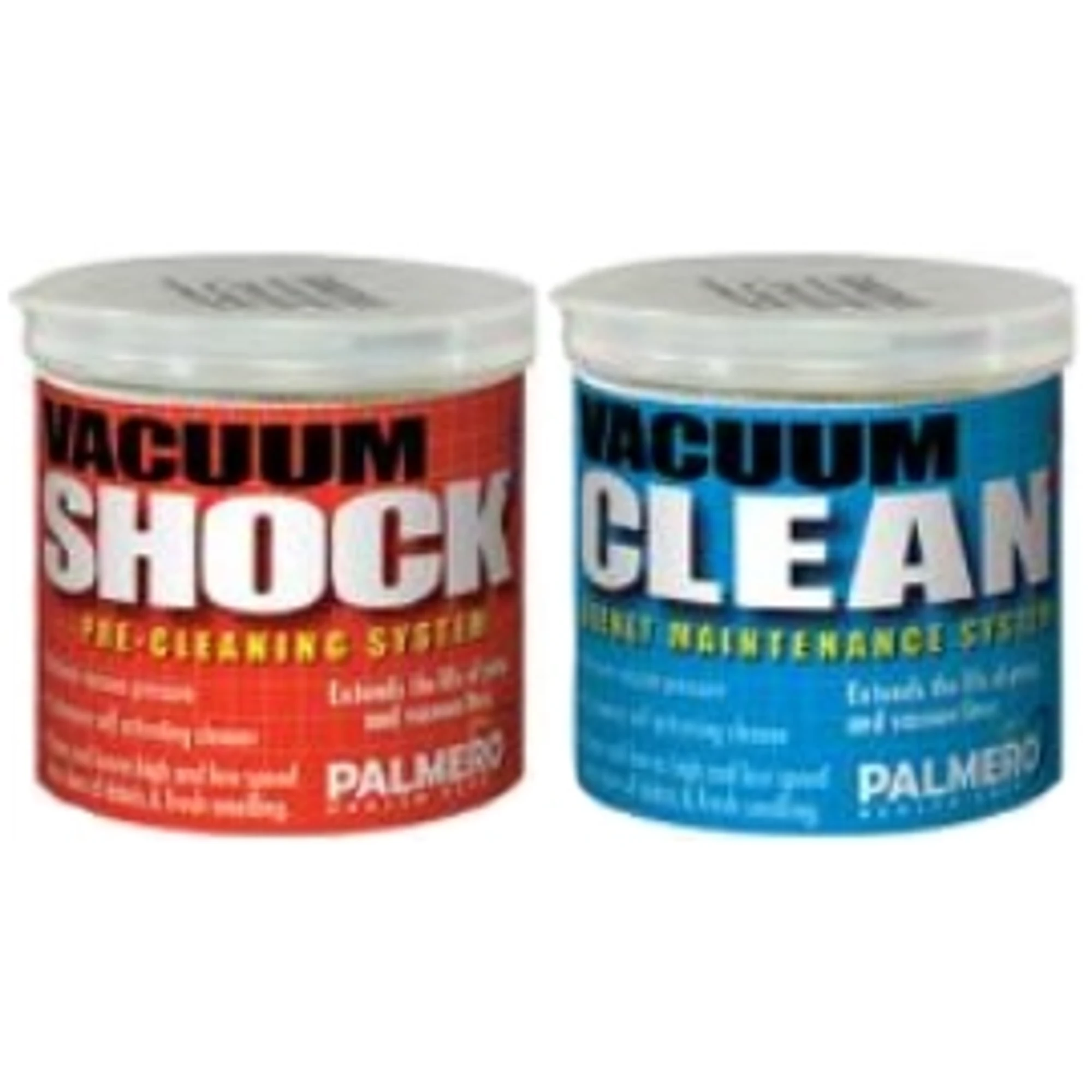 Palmero Shock & Clean Kit without Pour and Clean Bottle: 6 Tablets Jar of Vacuum Shock