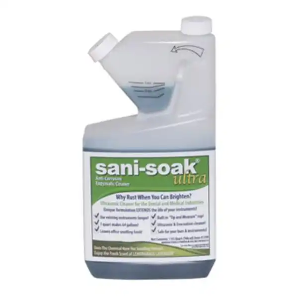 Sani-Soak® Ultra Anticorrosive Enzymatic Cleaner, Lemongrass Lavender, 1 Quart (32 oz) Bottle, 5199