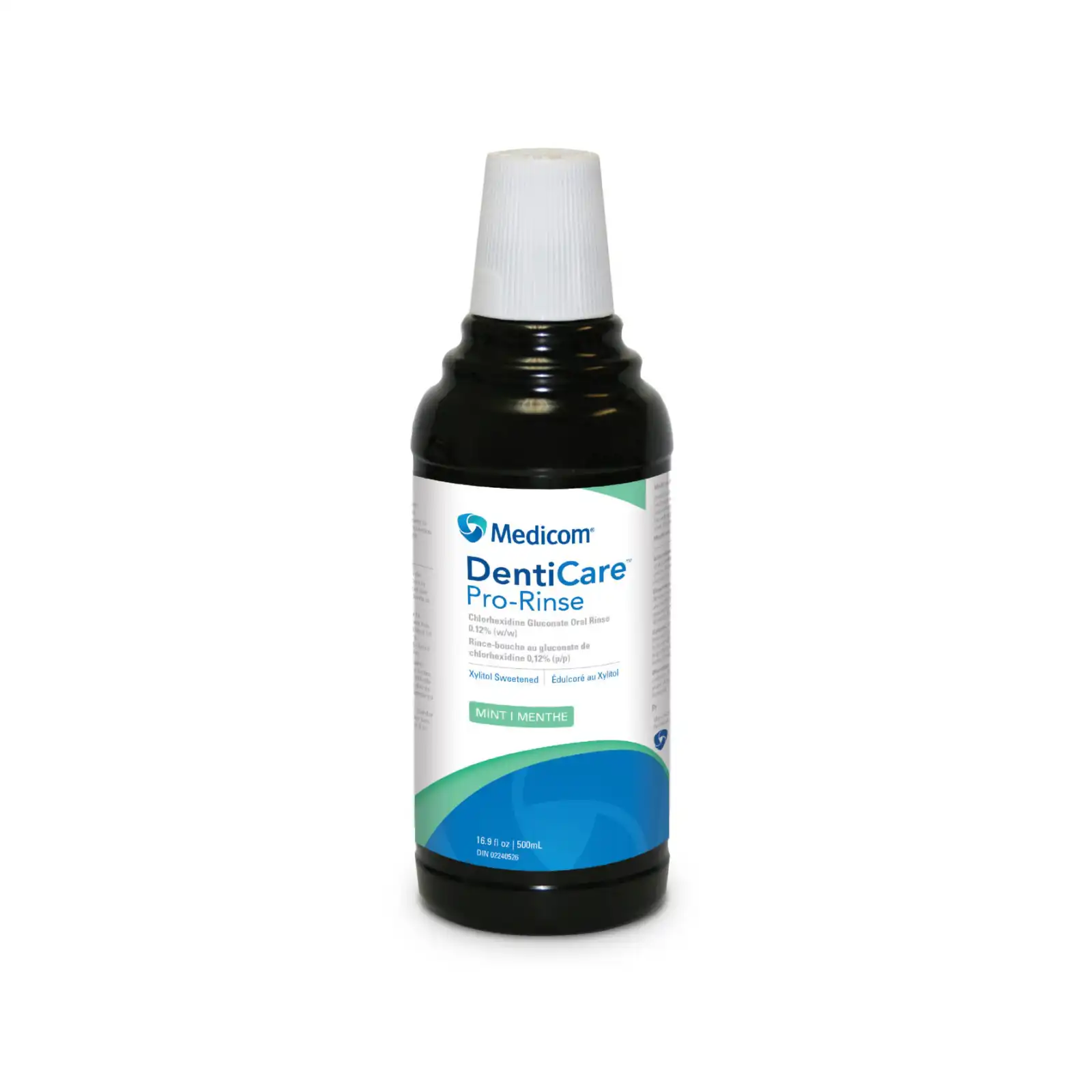 DentiCare Pro-Rinse 0.12% Chlorhexidine Gluconate Rinse, Mint, 473 ml (16 oz) Bottle, 10025