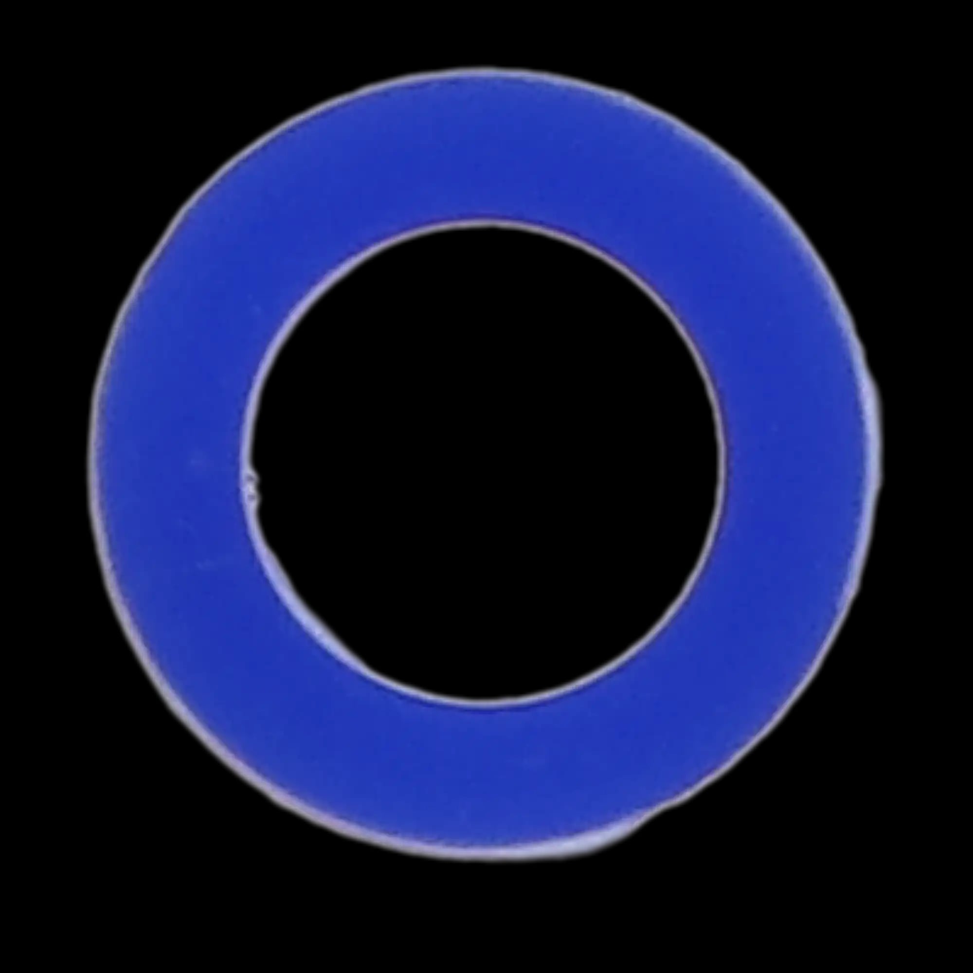 Plasdent Silicone Instrument Color Code Rings, Large (1/4"), Dark Blue, 60/Pk, 205CD-2X