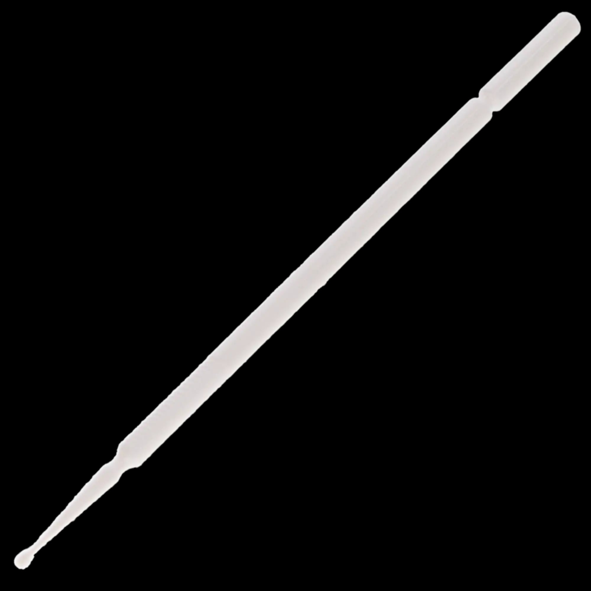 MaxMicro Disposable Micro Applicators, 1.0 mm Super Fine Tip, White, 100/Pk, 600-SF-1