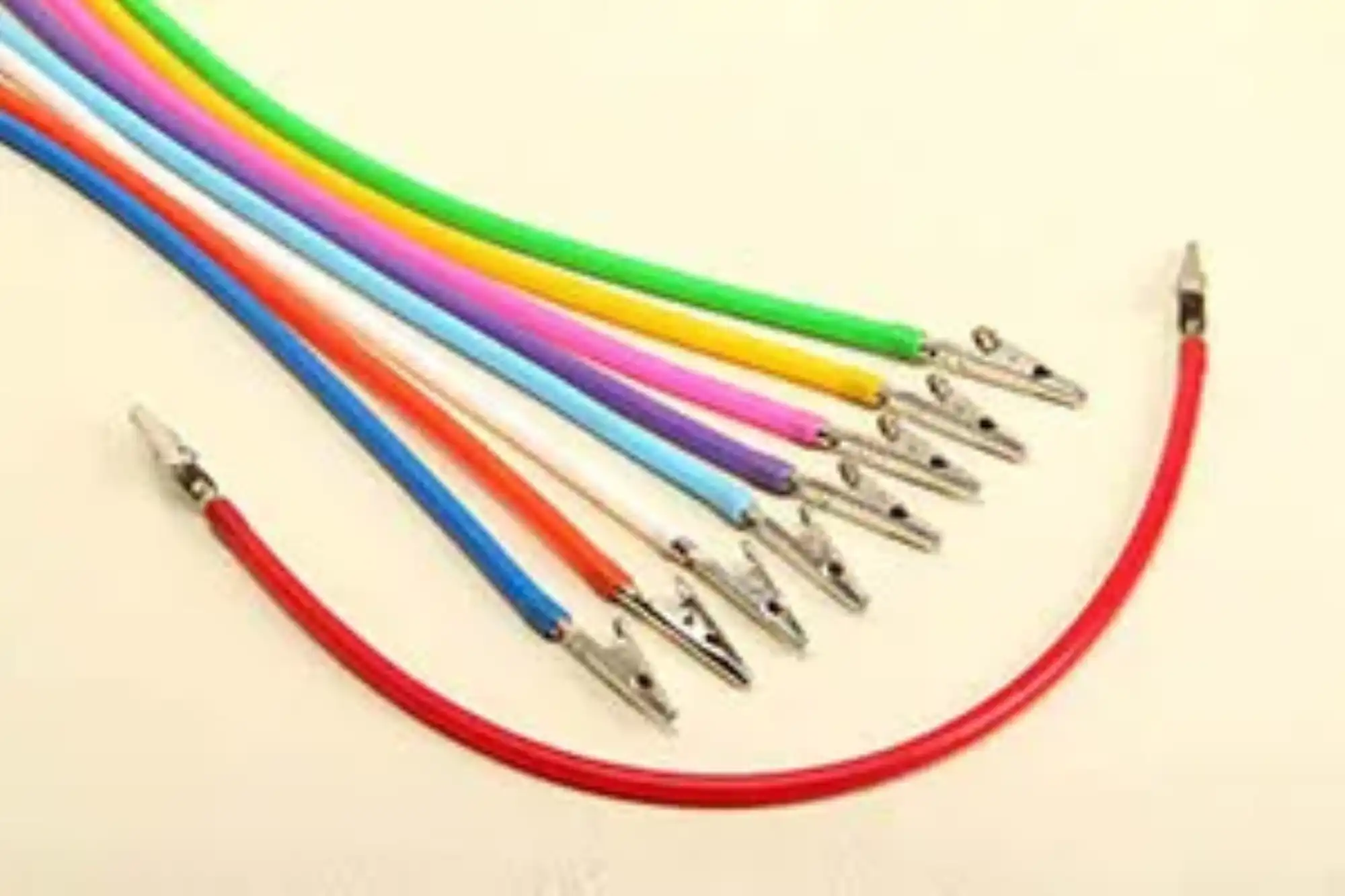 Spectrum Bib Clips, 17.5", Red, 1/Pk, 204BC-5NEW