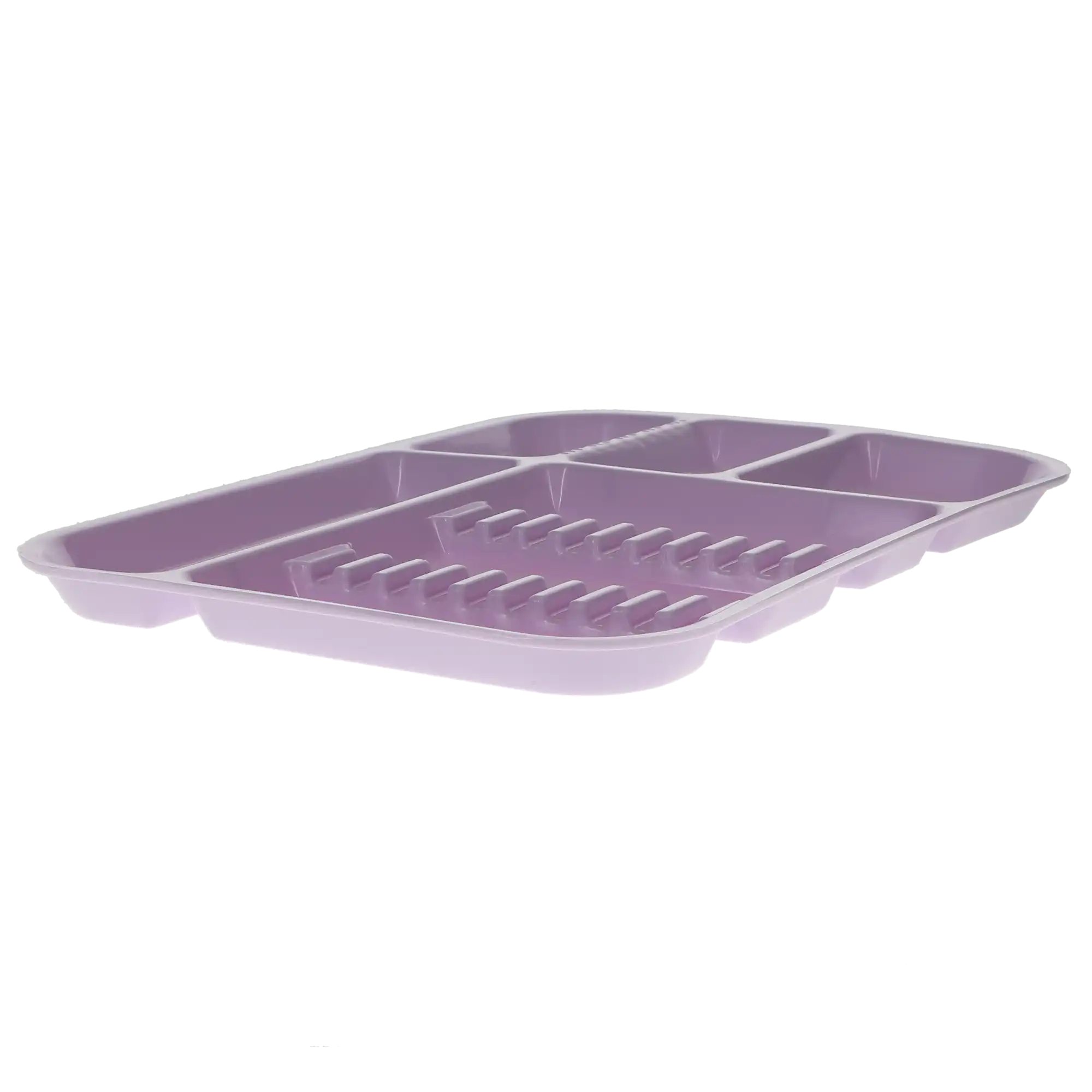 Plasdent Ritter Divided Set-Up Tray, Size B, 13 1/2" x 9 5/8" x 7/8", Pastel Lilac, 1/Pk, 300BDS-10PS