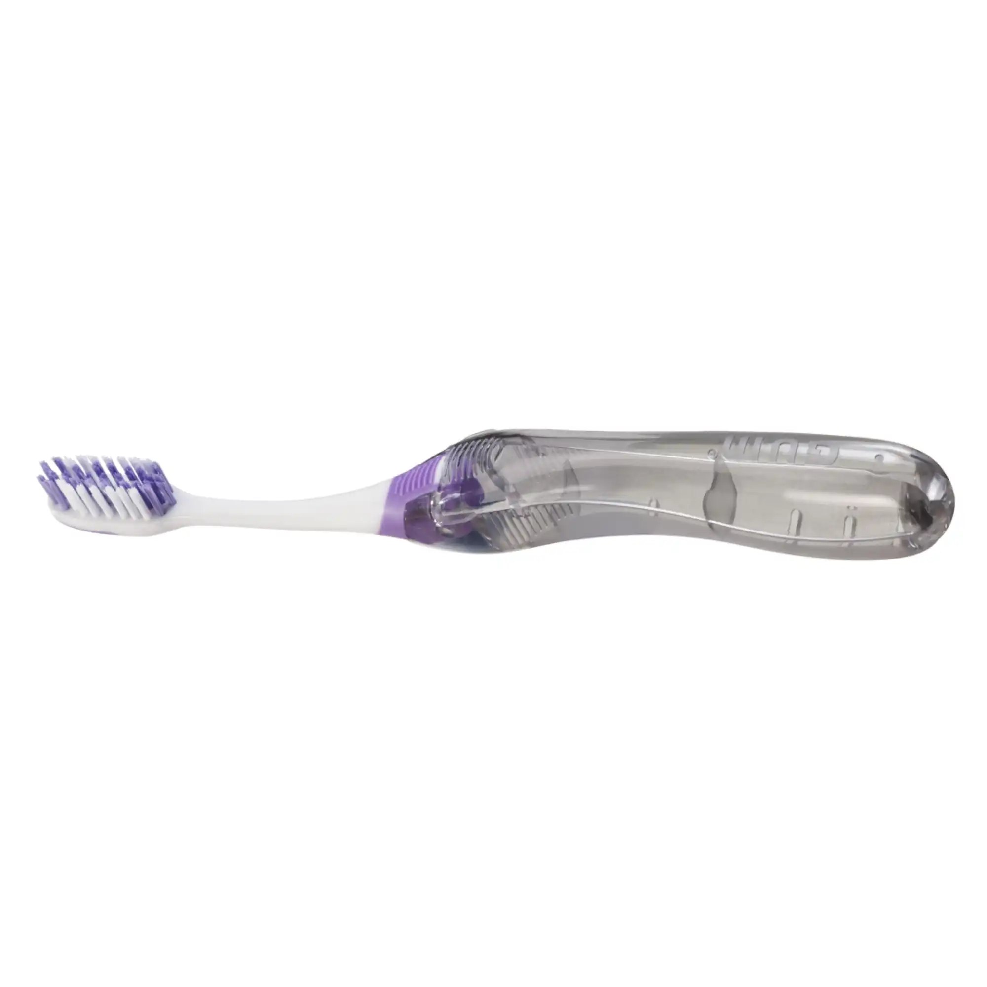 Sunstar GUM Ortho Travel V-Trim Toothbrush, Soft, Compact, 12/Box, 125PQA