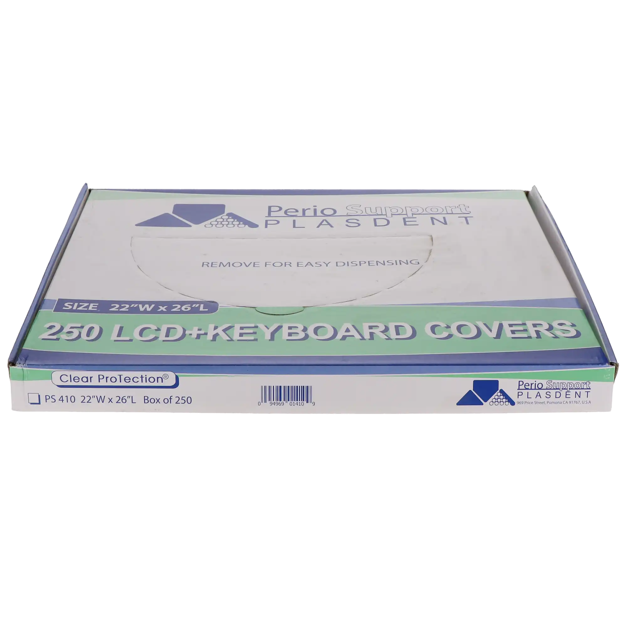 Plasdent LCD + Keyboard Covers, 22" x 26", 250/Pk, PS410