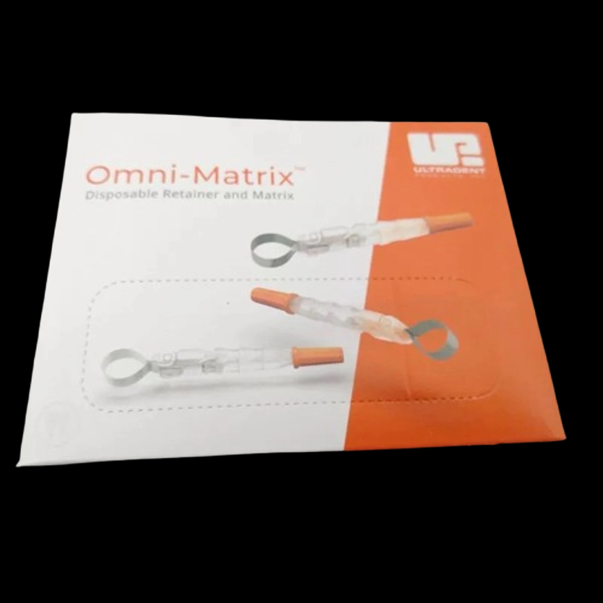 Ultradent Omni-Matrix Universal 6.5mm Wingless Disposable Matrix Band, .001" (.025 mm) Stainless Steel, Orange, 48/Pk, 7701