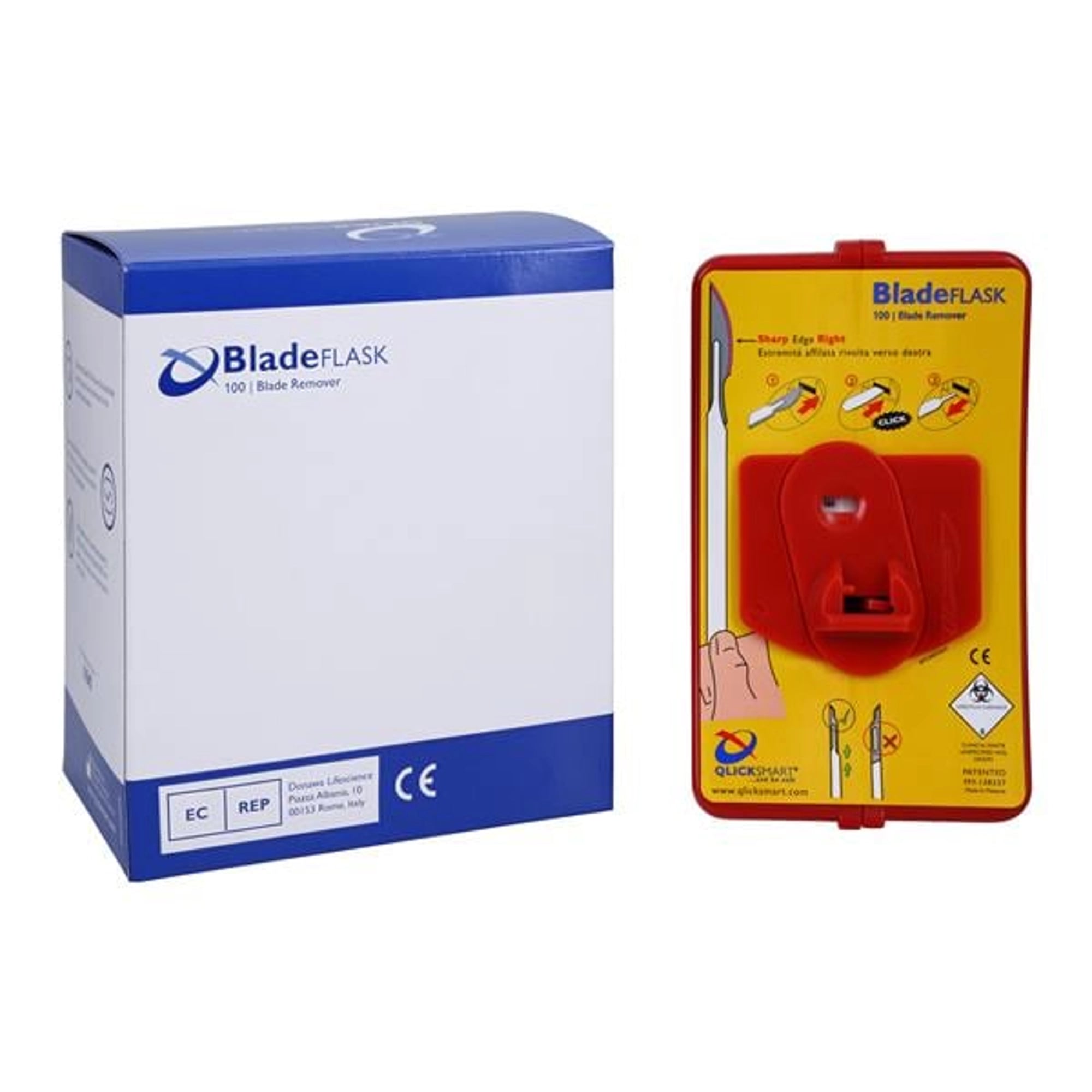 Myco Medical Qlicksmart Blade Removal System - Single-Handed Scalpel Blade Remover
