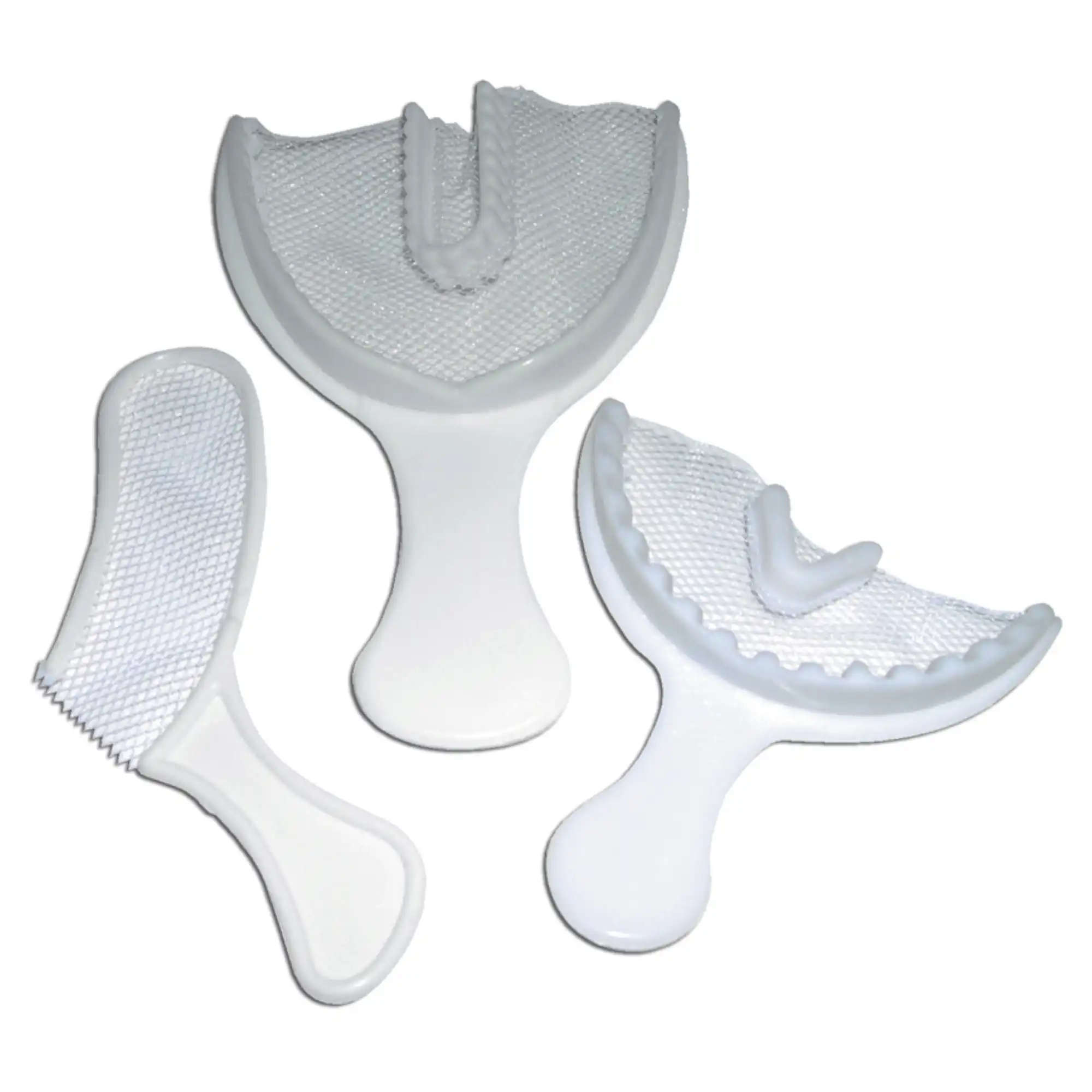 Quala Bite Tray, Anterior, Disposable Dual Arch Impression Tray, 35/Bx, QBT2010