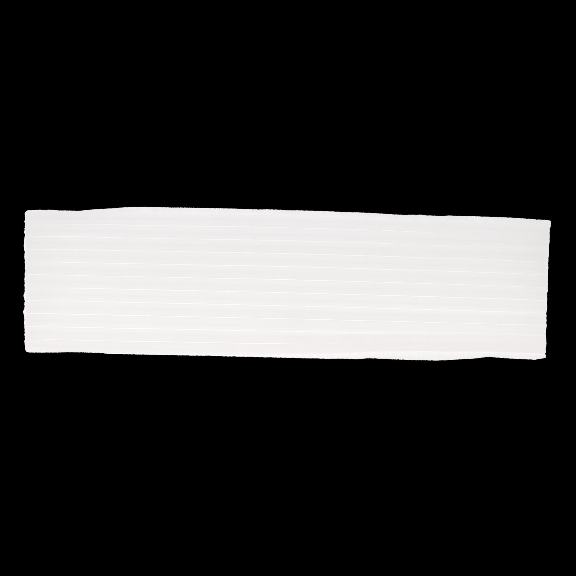 Quala Utility Wax Square Ropes, White, 55/Box, 50094954