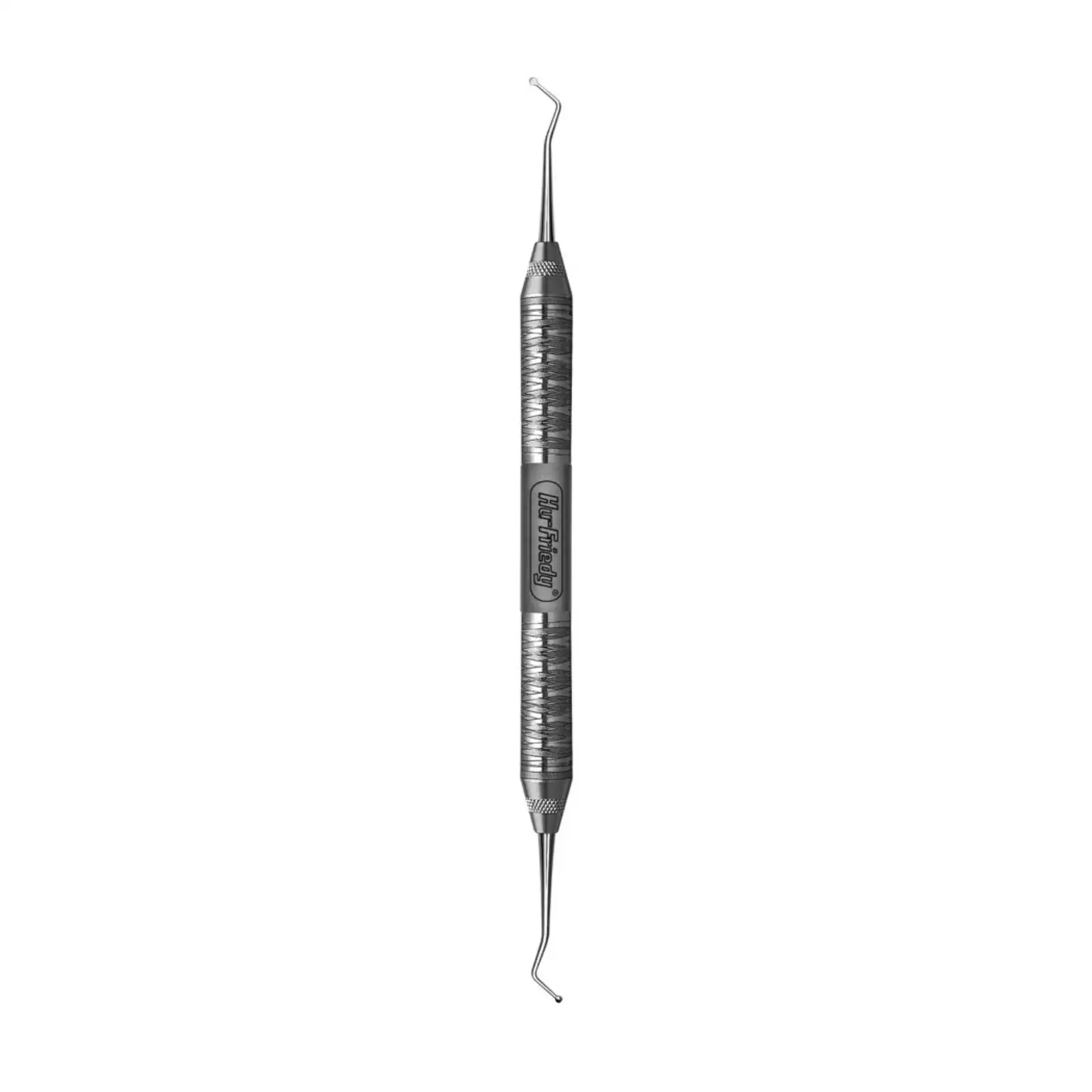 Hu-Friedy EXC17H6 #17 Heavy Excavator, Double End, #6 Satin Steel Handle, 1.2 mm