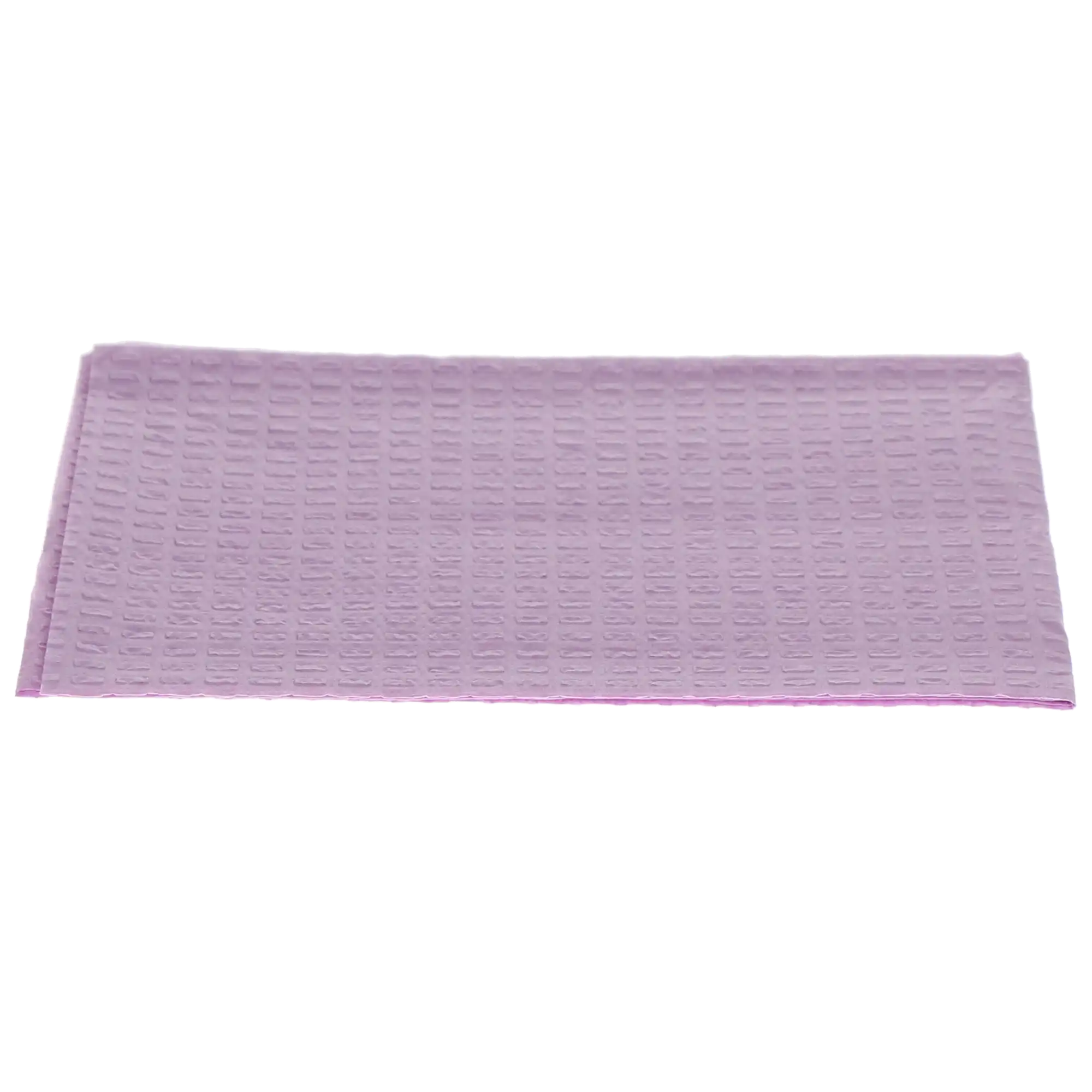 Spectrum Polybacked Patient Bibs, 2-Ply Tissue with Fluid-Proof Poly Backing, 13" x 18", Lavender, 500/Case, BIB-10L
