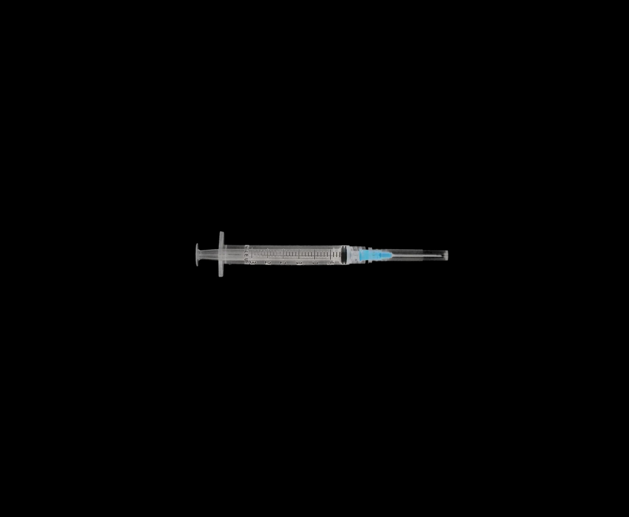 Endo Irrigation Needles with Syringes, Half Cut, 23 Gauge, Blue, 100/Pk, 107111