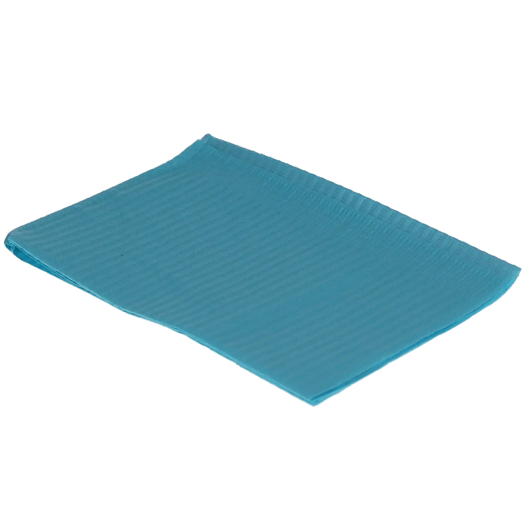 Disposable Patient Bibs, 2+1 Ply, 13" x 18", Blue, 500/Pack, 109210