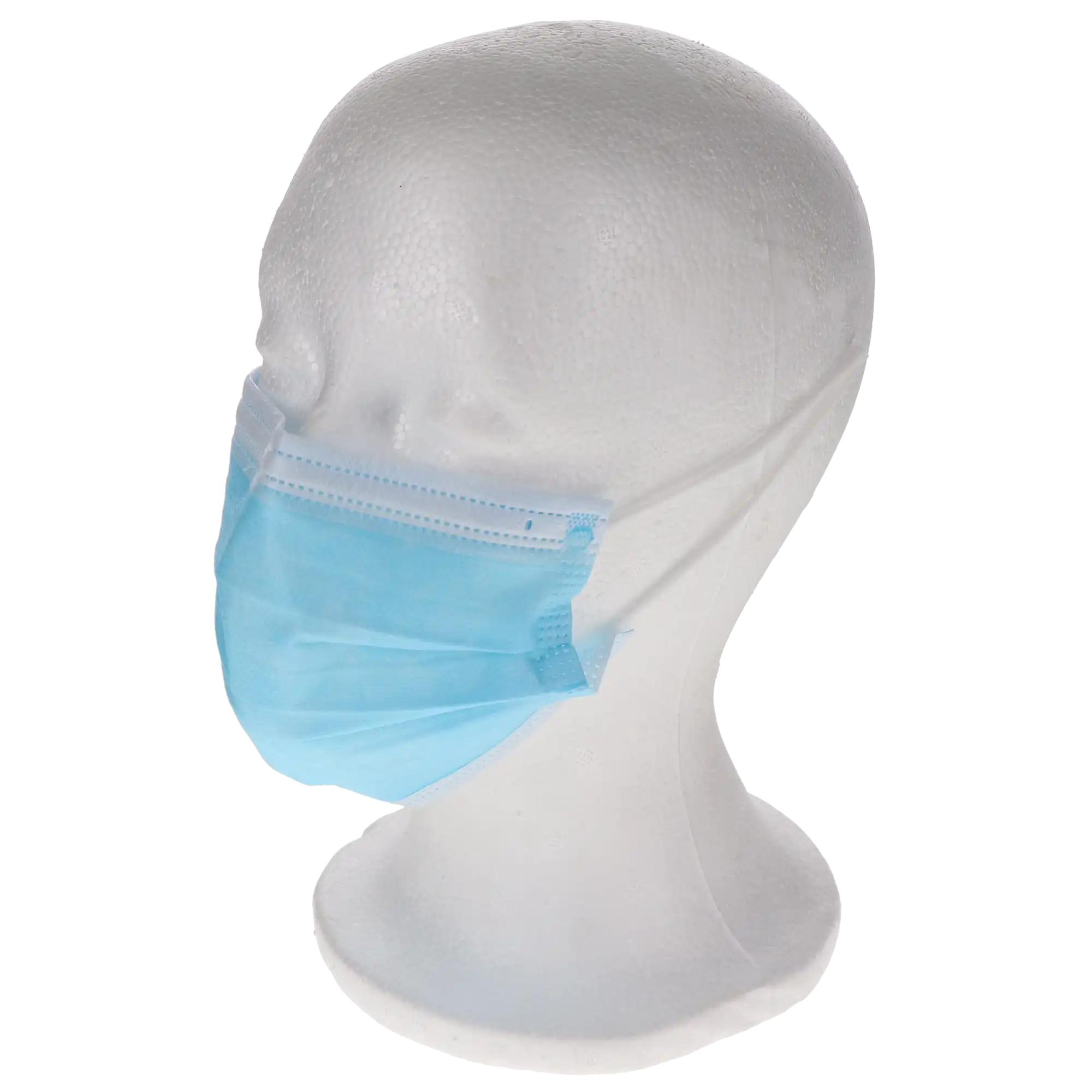 Earloop 3-Ply Disposable Face Masks, ASTM Level 3, Blue, 50/Box, 109130