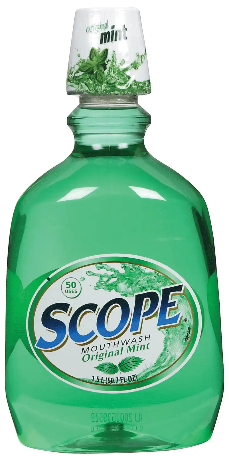 Scope Mouthwash, Mint, 1 Liter Bottle, 6/Case