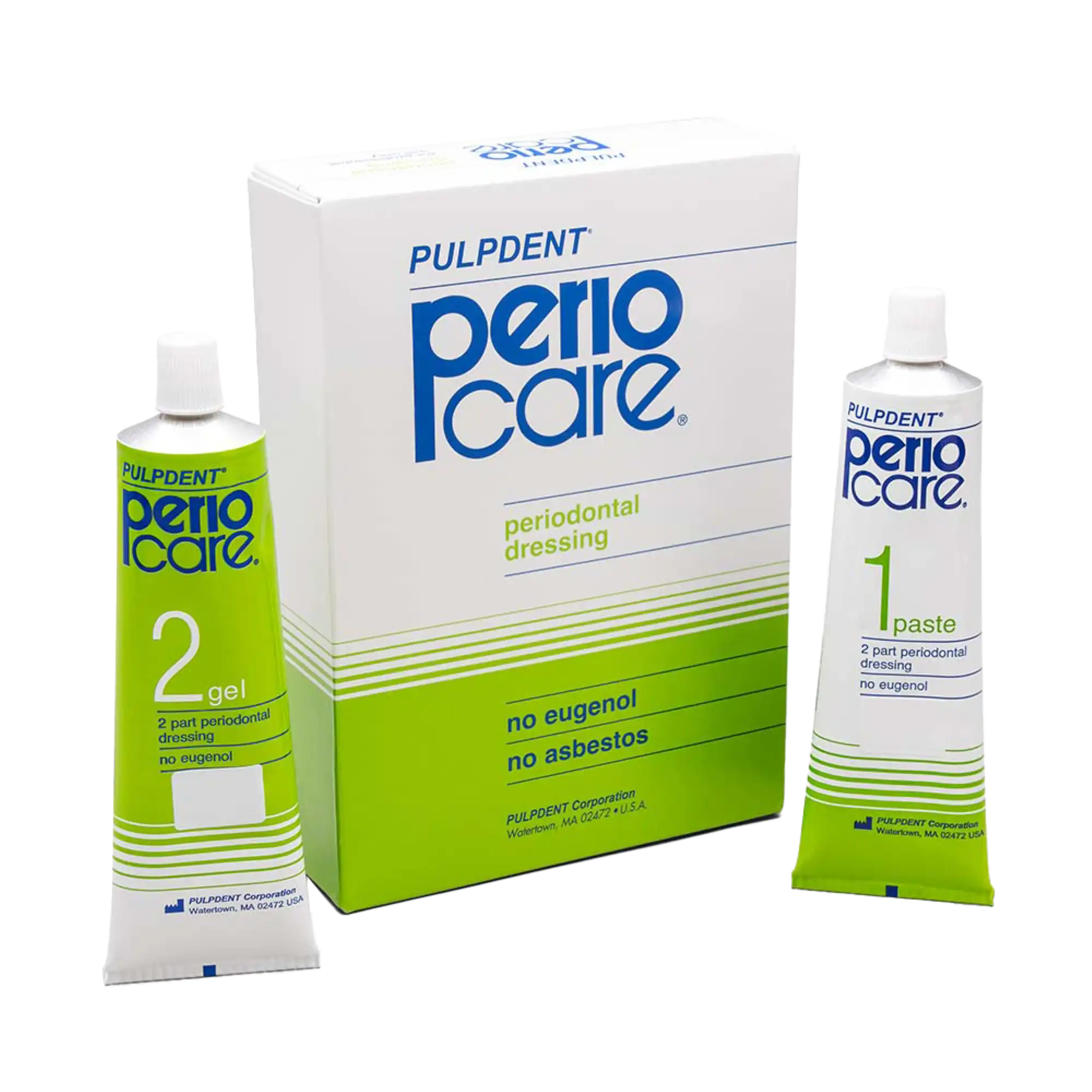 PerioCare Periodontal Dressing Kit, Non-Eugenol 2-Paste System, 3 oz Paste & 3 oz Gel with Mixing Pad