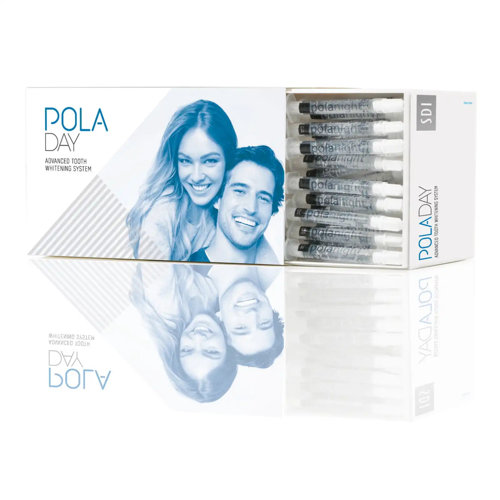 Pola Night Tooth Whitening System, 10% Carbamide Peroxide, Bulk Kit, 1.3 g Syringes, 50/Pk, Spearmint, 7700027