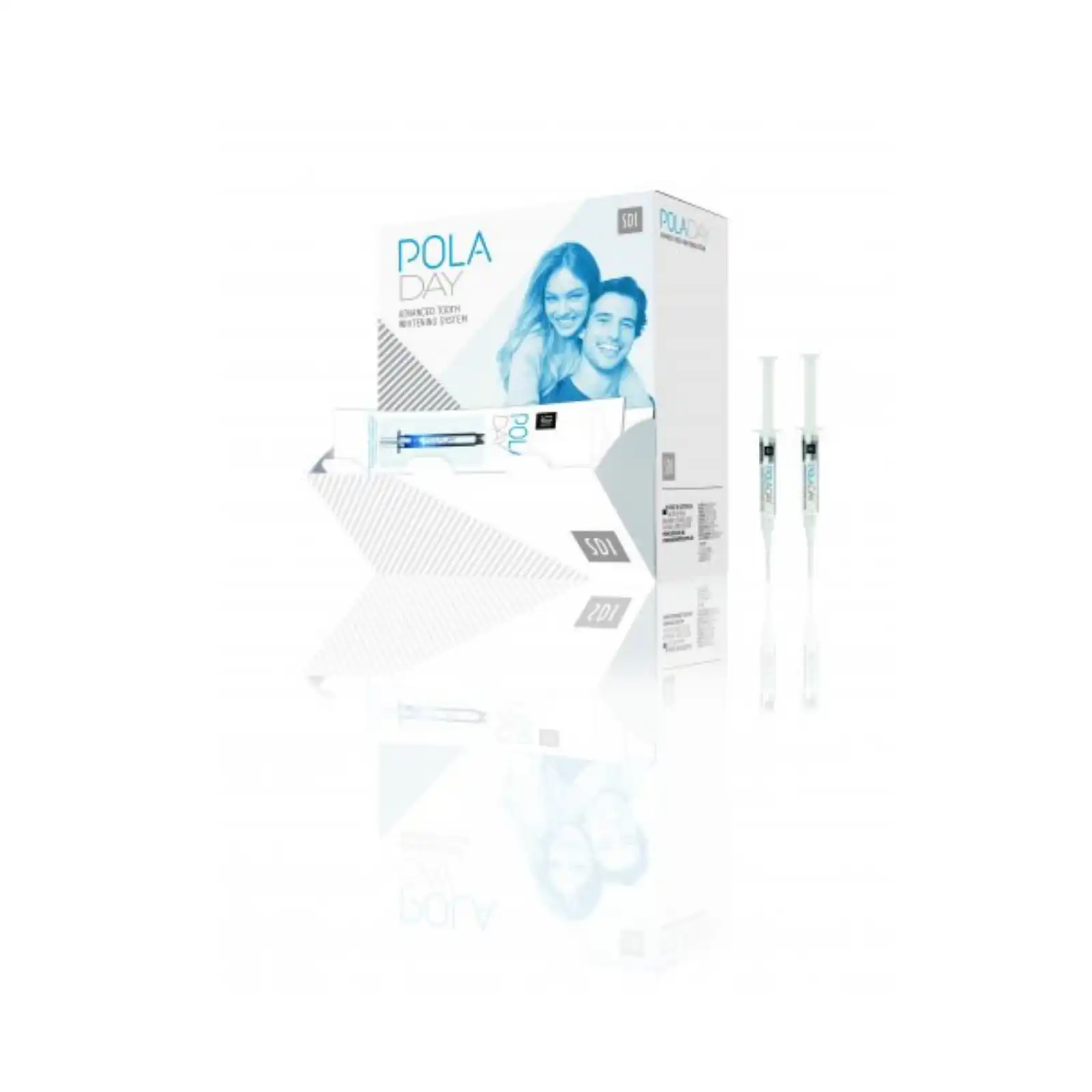 Pola Night Tooth Whitening System, 22% Carbamide Peroxide, Syringe Dispenser Pack, 3 g, 50/Pk, Spearmint, 7700080