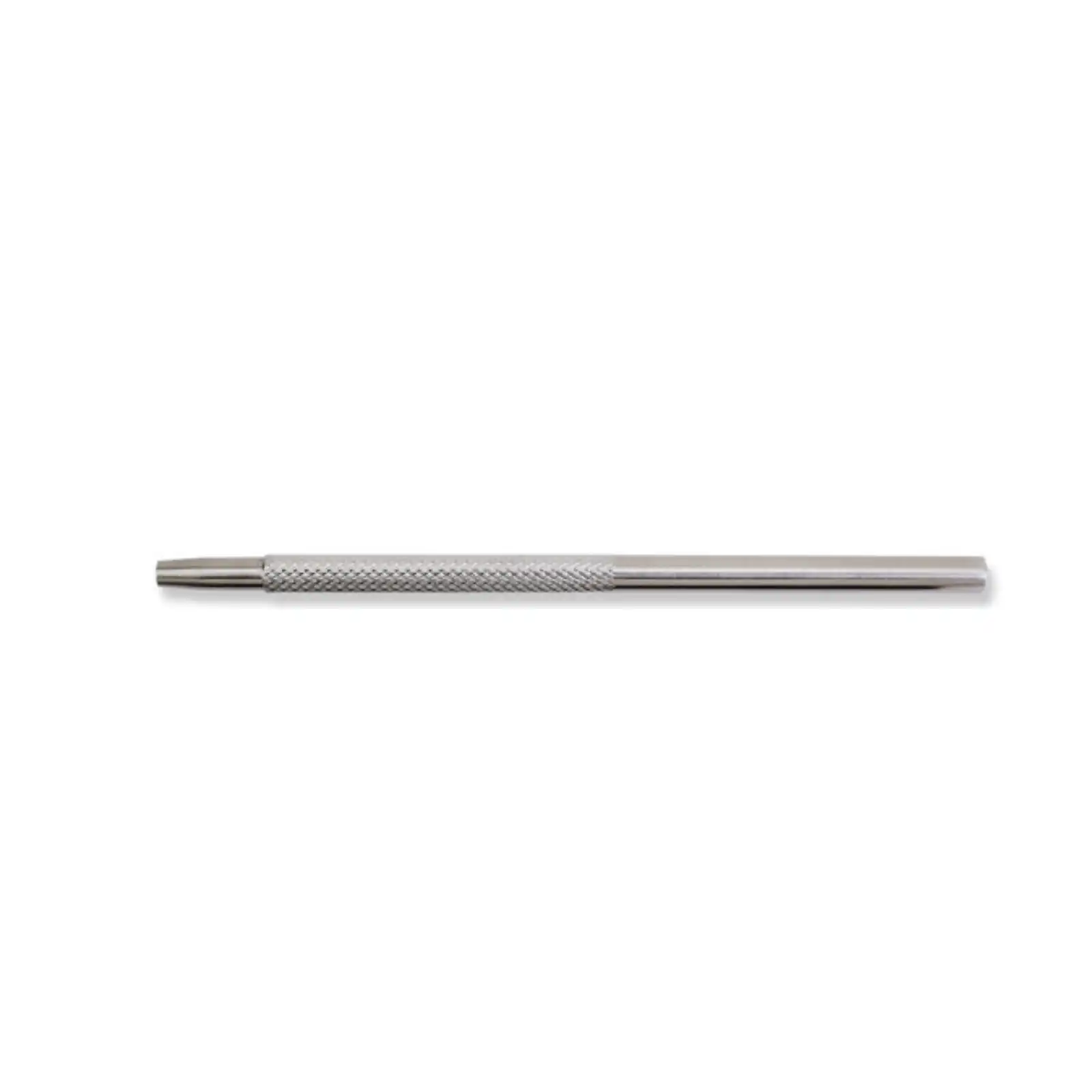 Vista Apex Metal Mirror Handle, Round Cone Socket, Stainless Steel, #103002