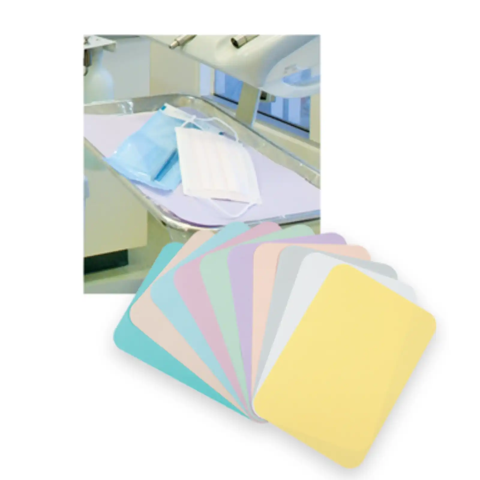 Crosstex Bracket Tray Covers, Size A, White, 9.5" x 12.25", 1000/Box, FAWH