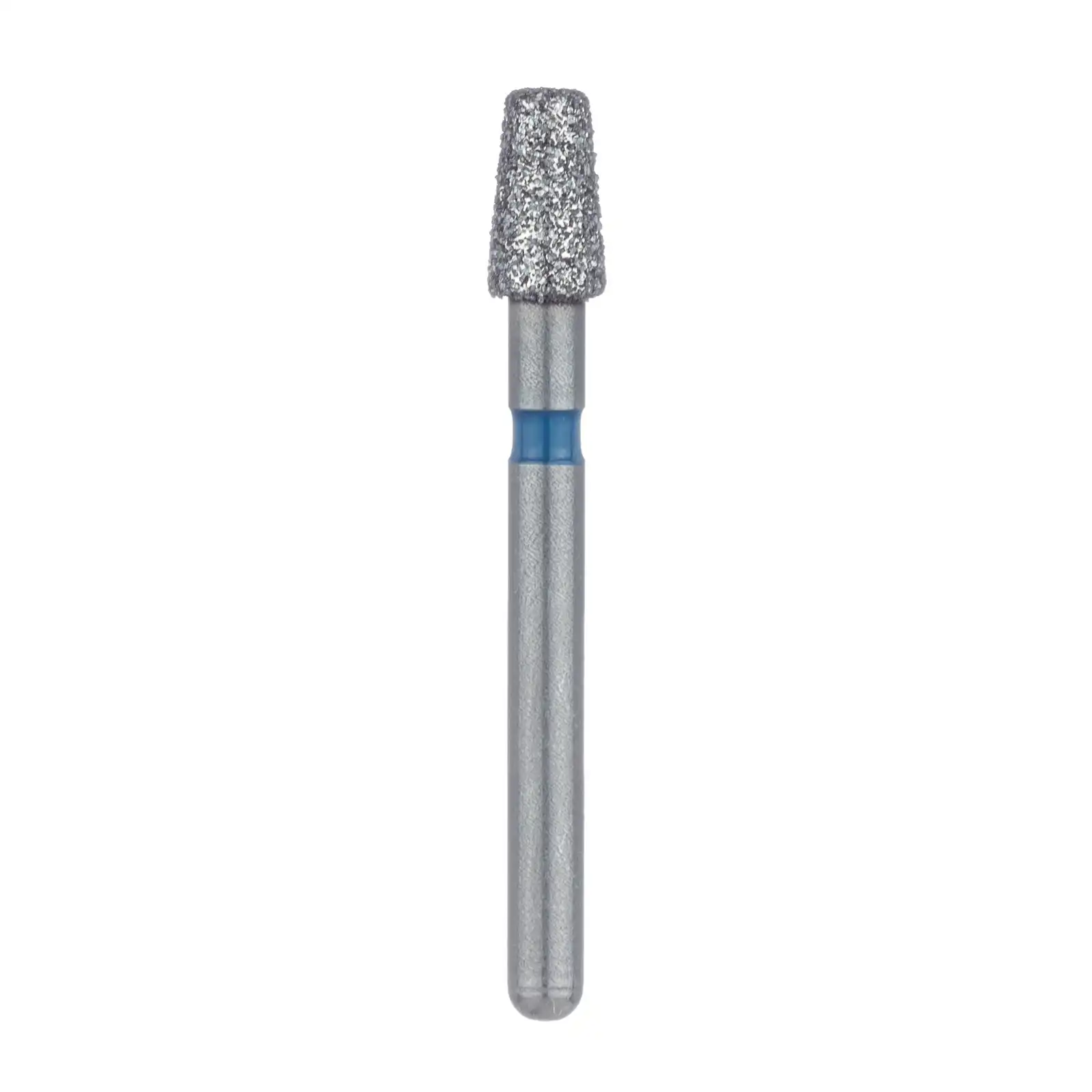 Meisinger Multi-Use Diamond Burs, FG, Tapered Round Edge, #845R, 2.5 mm, Medium Grit, Blue Ring, 5/Pk, 845R-025-FG