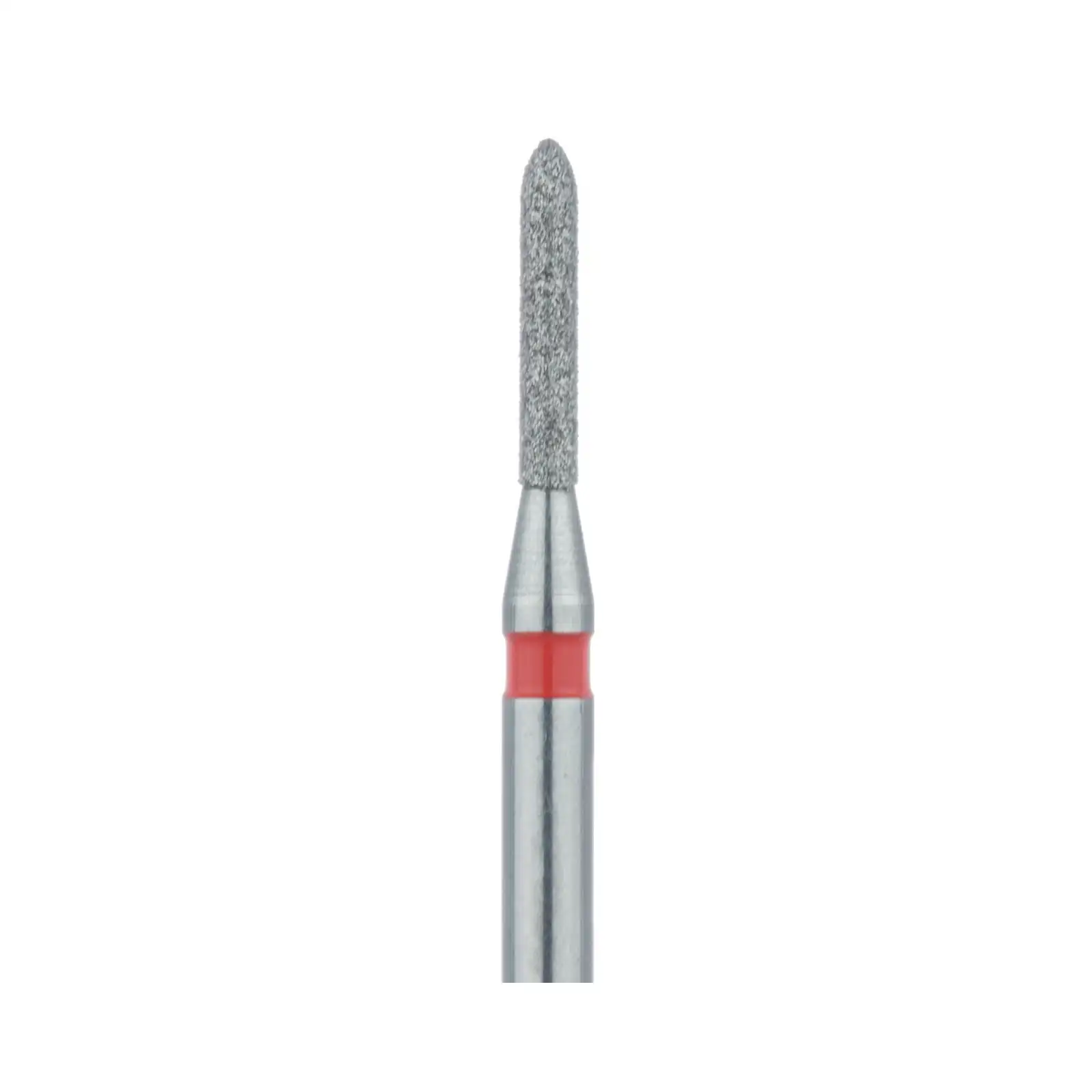 Meisinger Multi-Use Diamond Burs, FG, Torpedo, #867F, 1.0 mm, Fine, Red, 5/Pk, 867F-010-FG