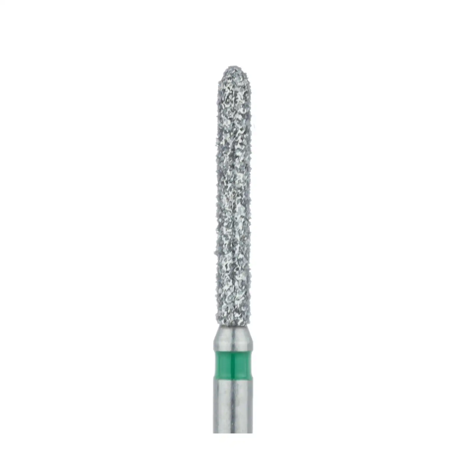 Meisinger Multi-Use Diamond Burs, FG, Long Torpedo, # 869G, 1.4 mm, Coarse, Green, 5/Pk, 869G-014-FG