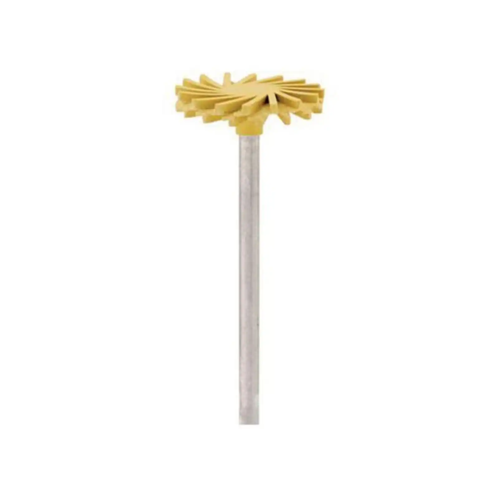 Meisinger LUSTER Twist Porcelain Polisher, Extra-Fine Yellow, 17mm, HP Shank, 2/Pkg, 9771C-170