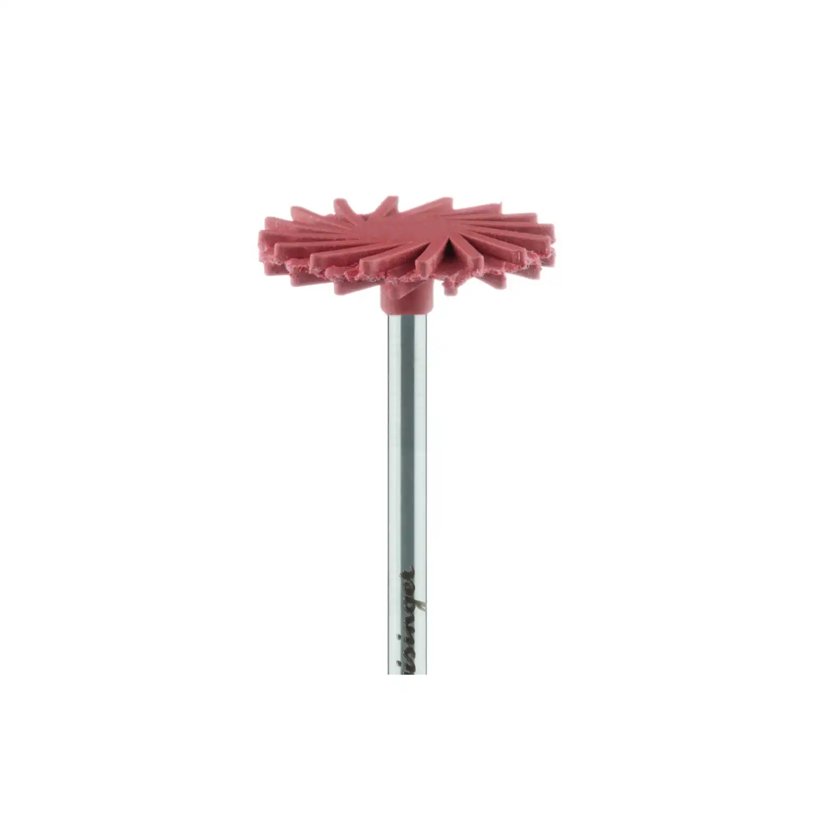 Meisinger LUSTER Twist Porcelain Polisher, Fine (Pink), 17 mm, HP Shank, 2/Pkg, 9771F-170-HP