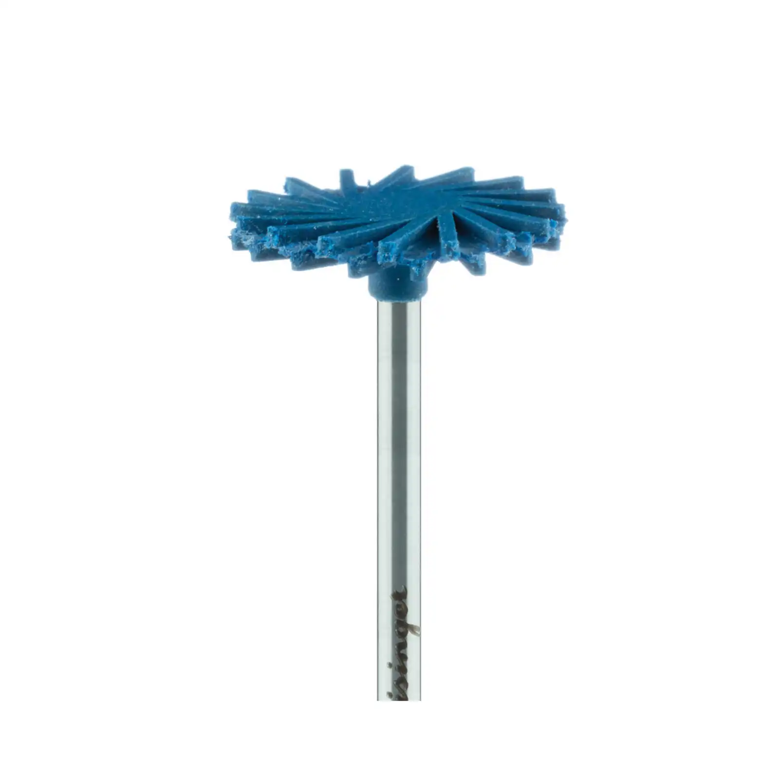 Meisinger LUSTER Twist Porcelain Polisher, Medium Grit, Blue, 17 mm, HP Shank, 2/Pk, 9771M-170-HP