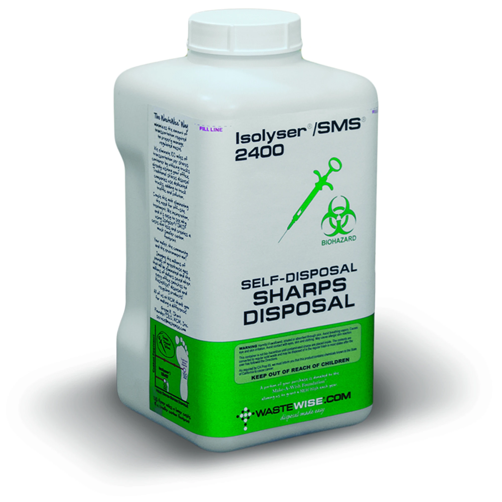 Isolyser/SMS Replacement Catalyst Packets for SMS2400 Sharps Disposal System, 1/Pk (2400CPEA)