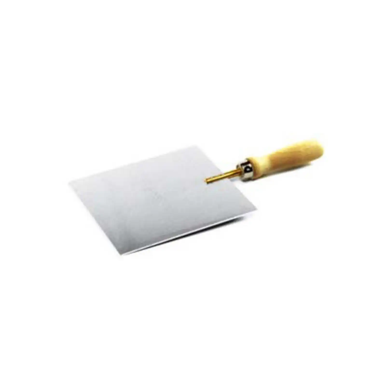 Buffalo Dental Hot Plate UNC Special, 3" x 4" Aluminum with Wooden Handle, 51960