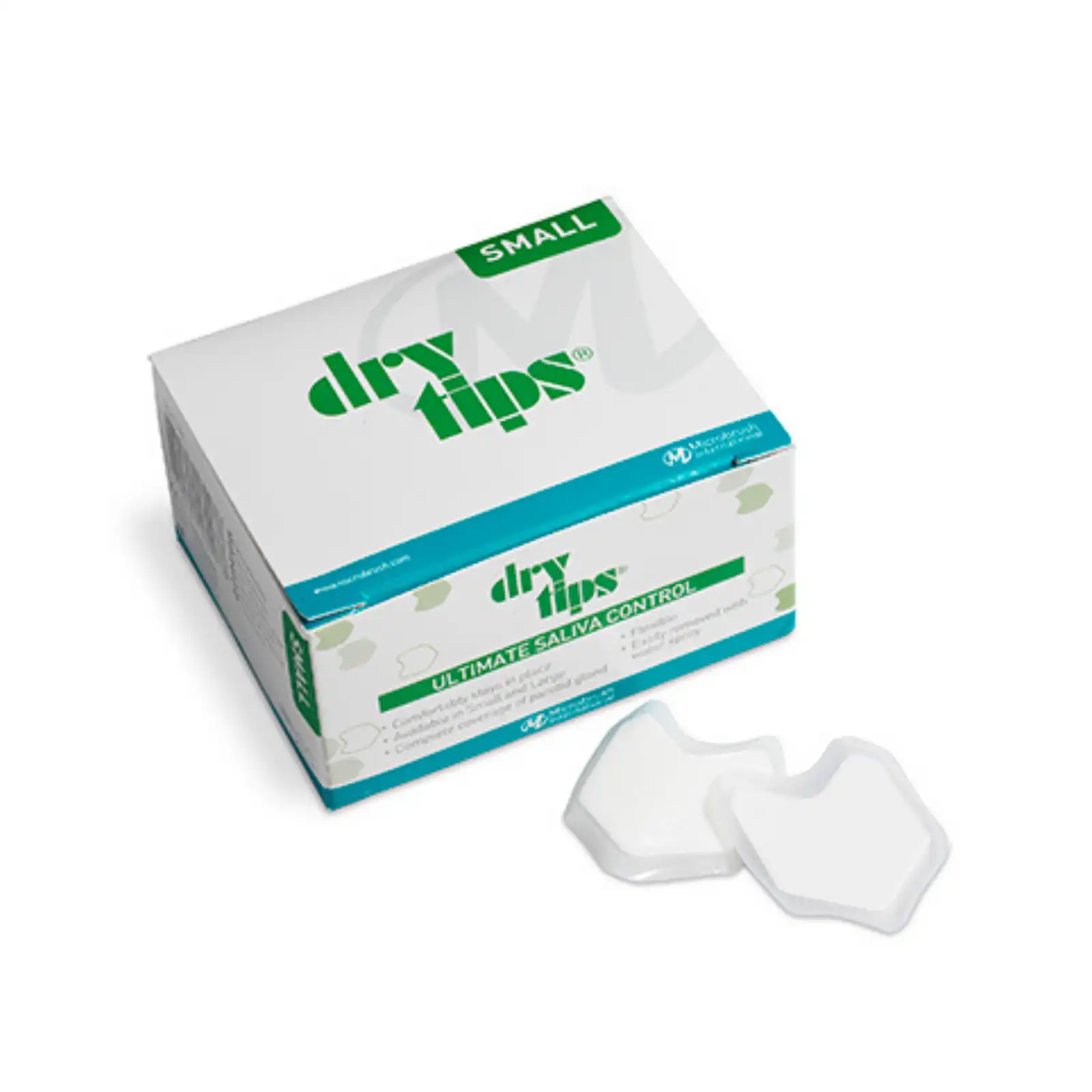 Reflective DryTips Small Silver 50/Box, 291727