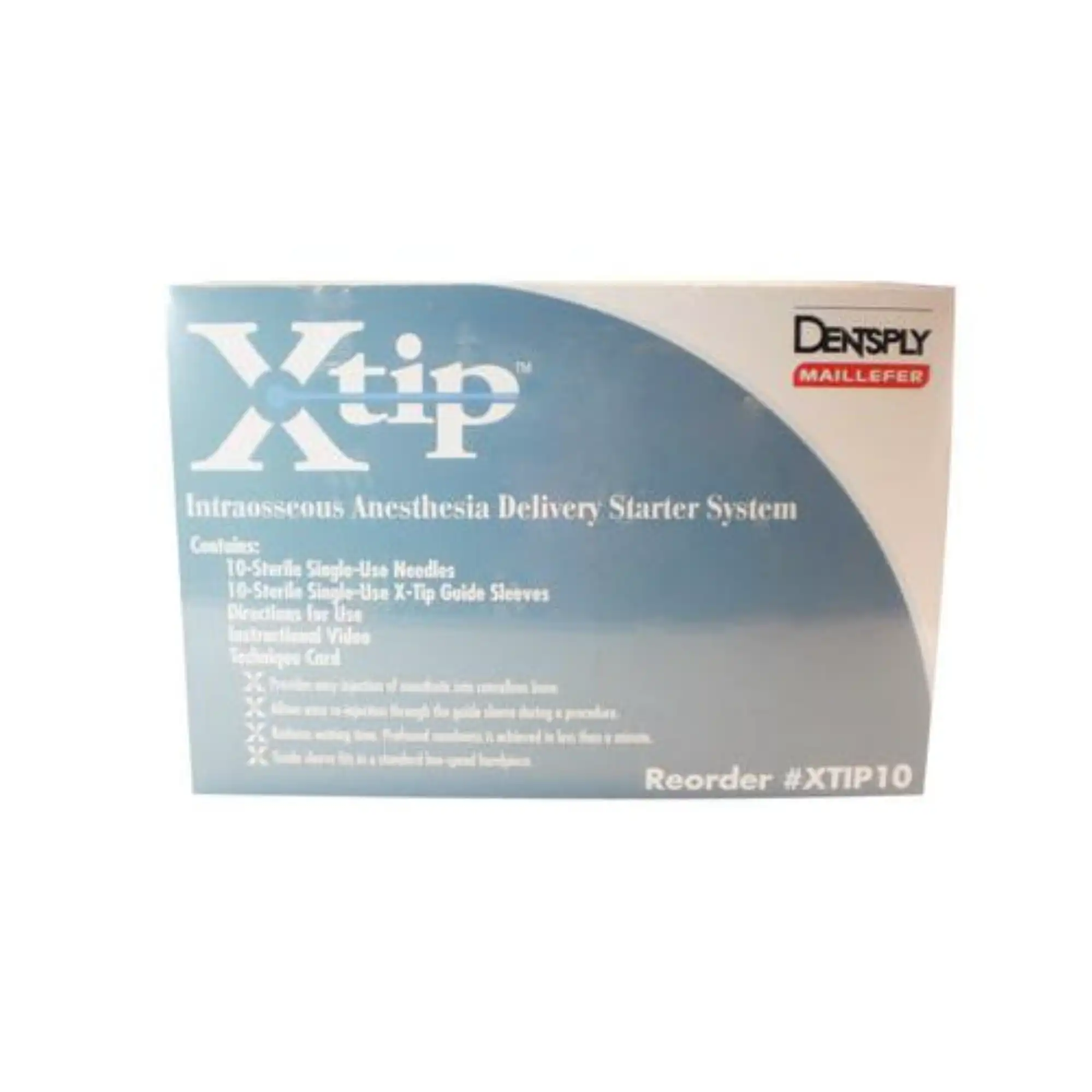 X-Tip Intraosseous Anesthesia System Starter Kit, 10/Box, XTIP10