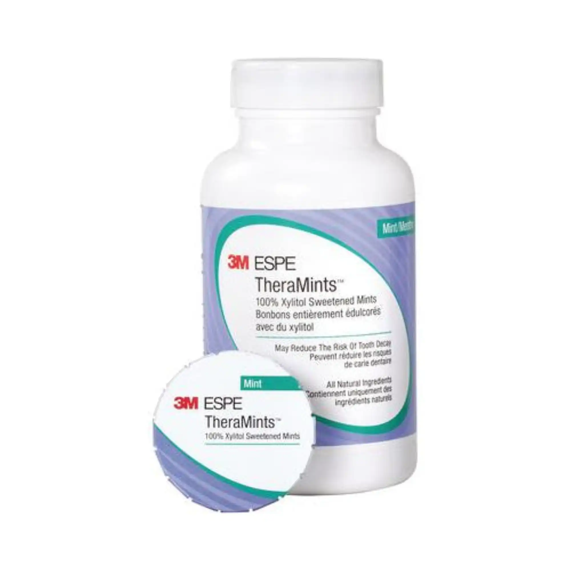 TheraMints 100% Xylitol Lozenges, 520 per Bottle
