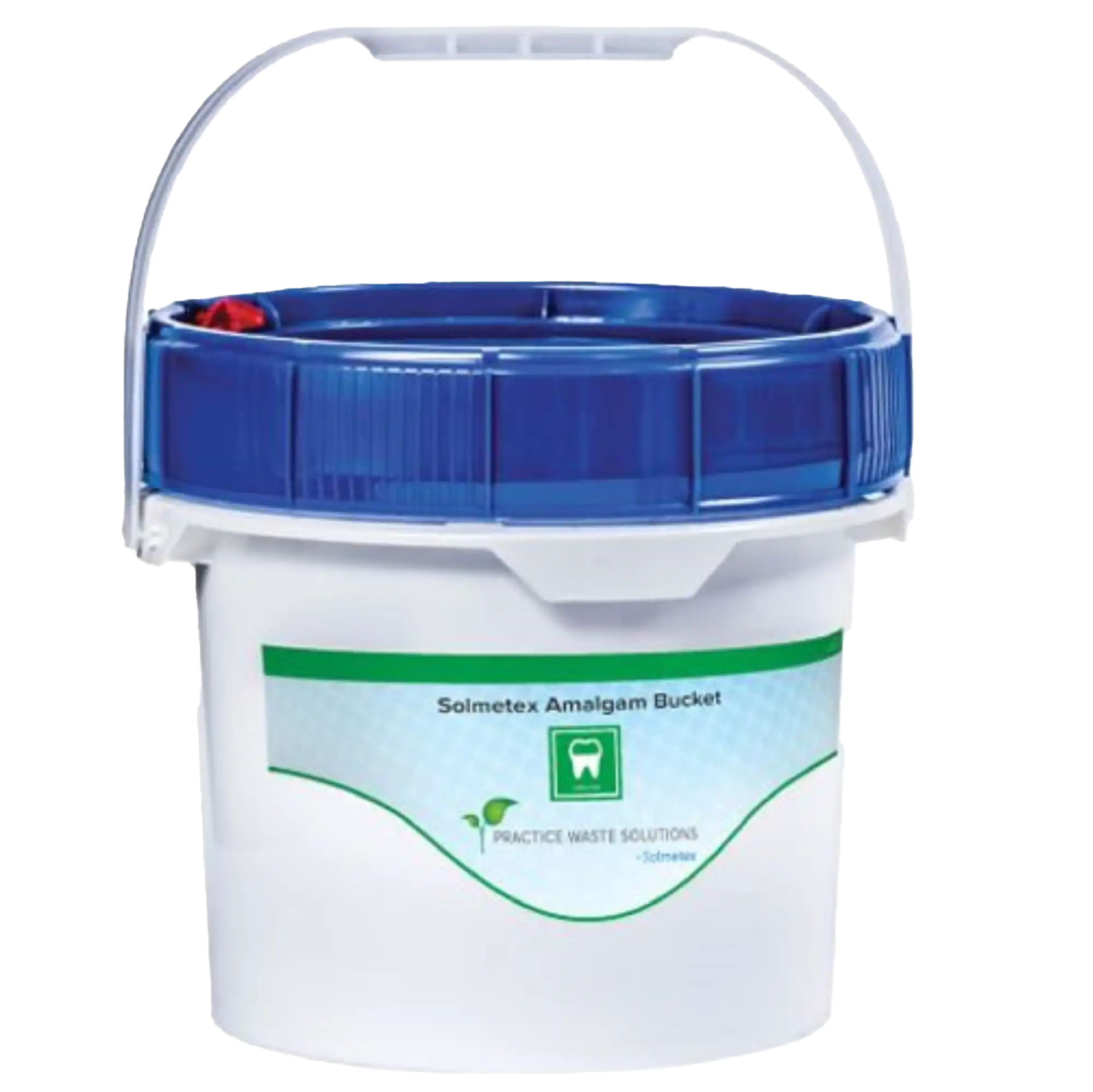 Solmetex Practice Waste Solutions Amalgam Recycling Bucket, 3.5 Gallon, 1/Pk, PWS-AB-3.5