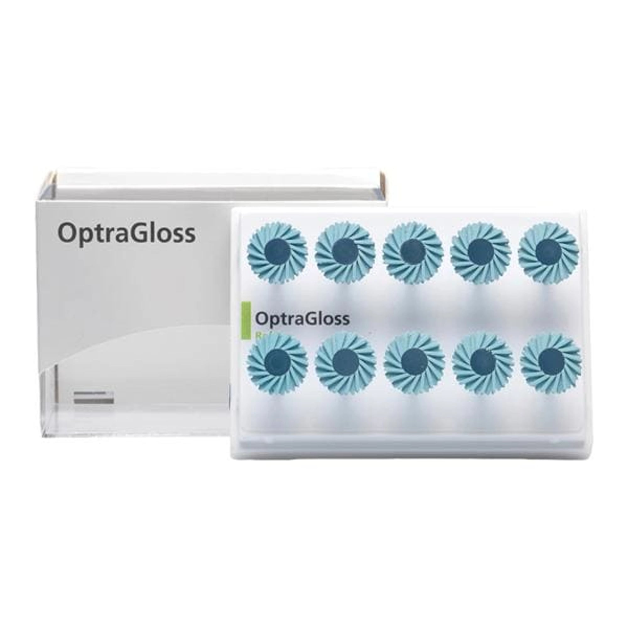 OptraGloss Refill Spiral Wheel HP, Light Blue, 10/Pk, 721094AN